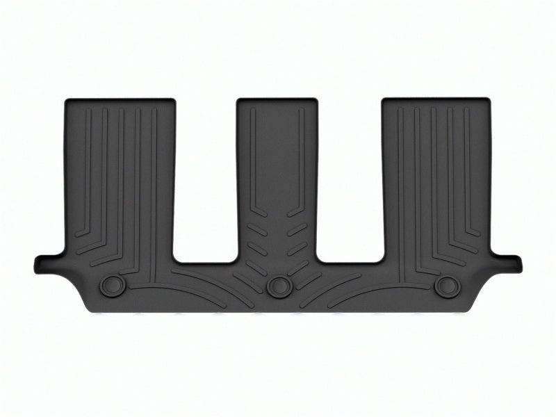 WeatherTech DigitalFit Rear FloorLiner for 2022-2024 Rivian R1S, Third Row – Black