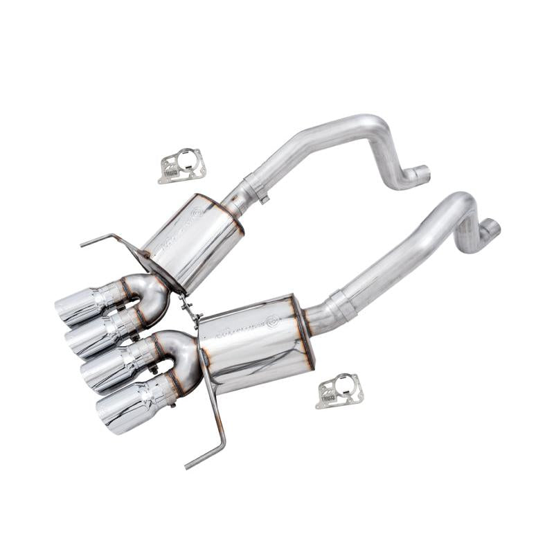 AWE Tuning 14-19 Chevy Corvette C7 Z06/ZR1 (w/o AFM) Touring Edition Axle-Back Exhaust w/Chrome Tips