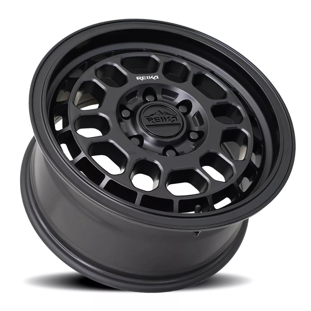 R V Rambler 2500 Satin Black    17x8