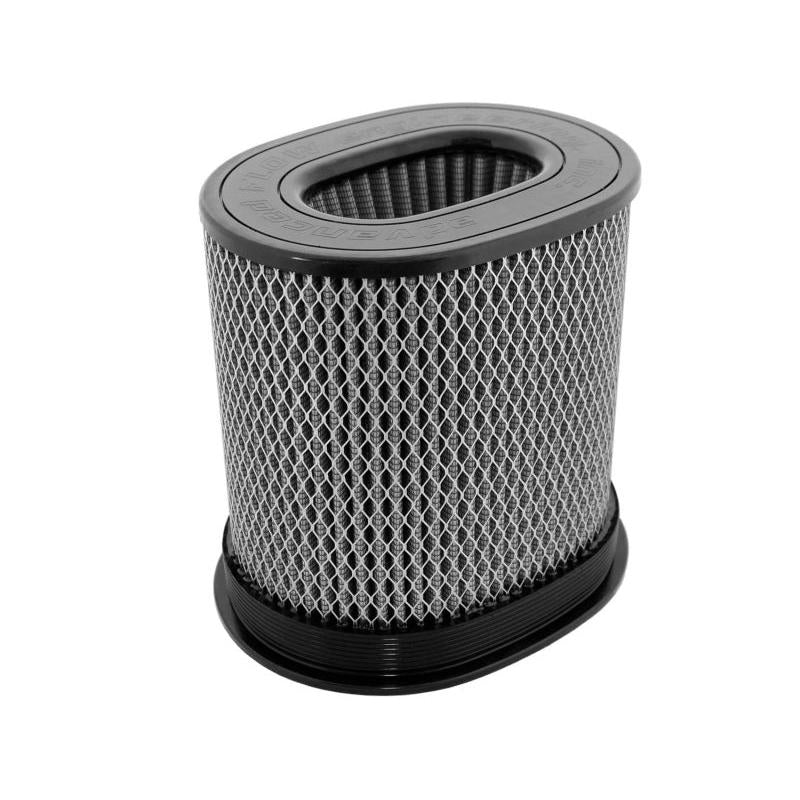 aFe MagnumFLOW HD Air Filters Pro Dry S Oval 7in X 4.75in F 9in X 7in T X 9H-SR1 Performance