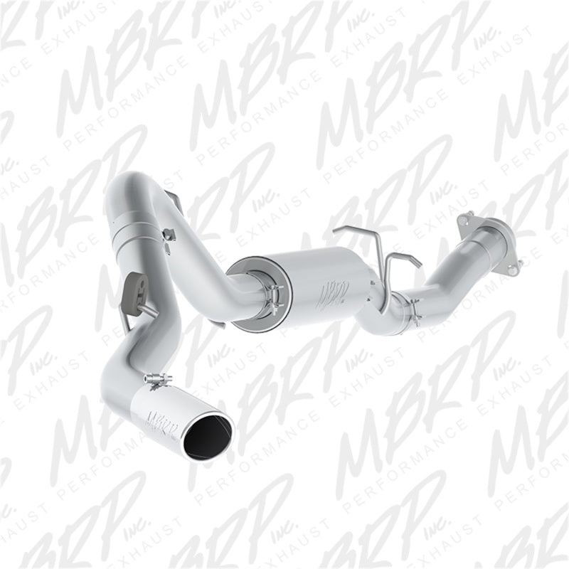 MBRP 07-10 Chevy/GMC 2500HD PU 6.0L V8 3.5in Single Side Exit Alum Cat Back Perf Exhaust-SR1 Performance
