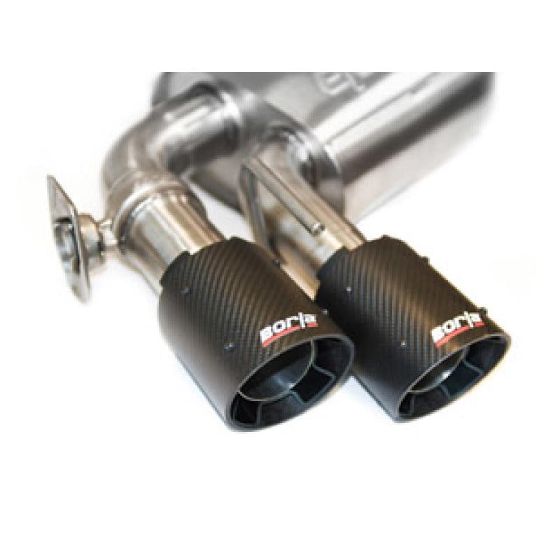 Borla 19 Chevrolet Silverado/GMC Sierra 1500 6.2L SS Touring Catback Exhaust - Carbon Fiber Tips