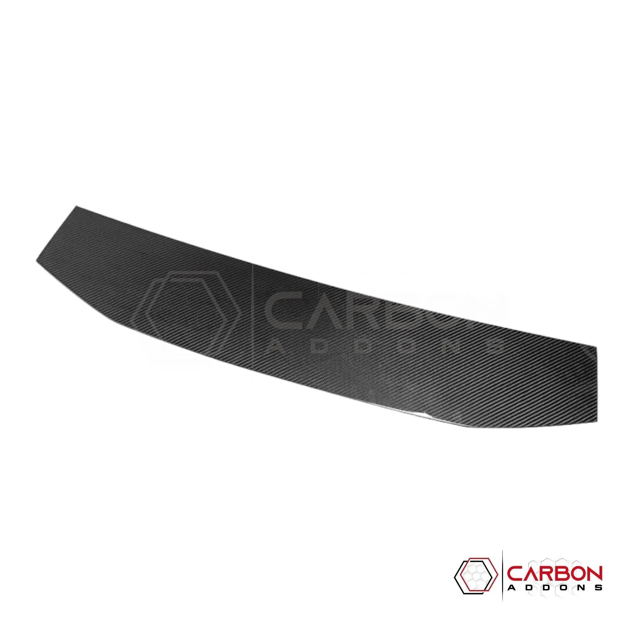 [Coming Soon] 2024-Up S650 Ford Mustang EcoBoost Hard Carbon Fiber Front Bumper Upper Grill Trim Cover - carbonaddons Carbon Fiber Parts, Accessories, Upgrades, Mods