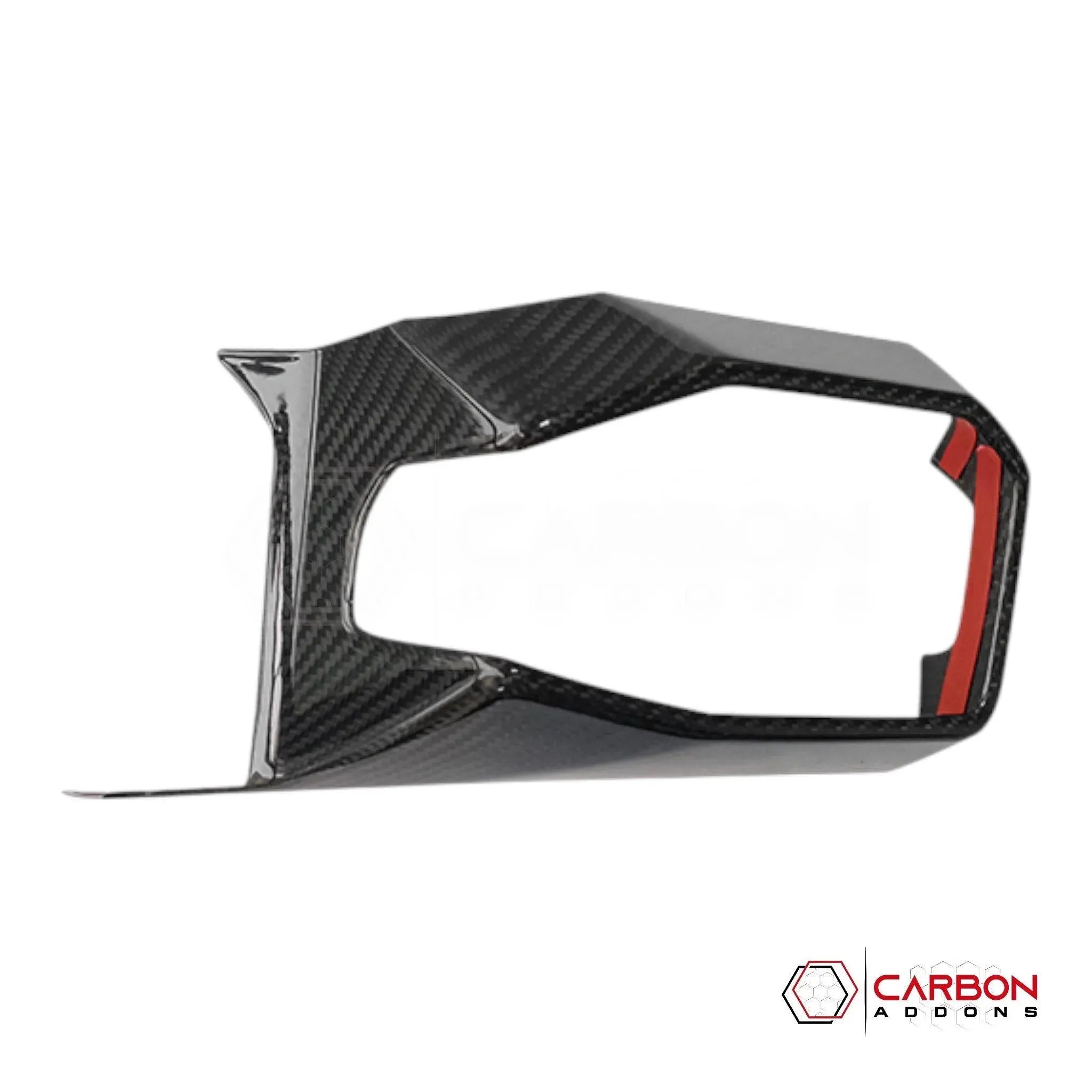 [Coming Soon] 2024-Up S650 Ford Mustang Hard Carbon Fiber Driver Side Dashboard Trim Cover - carbonaddons Carbon Fiber Parts, Accessories, Upgrades, Mods