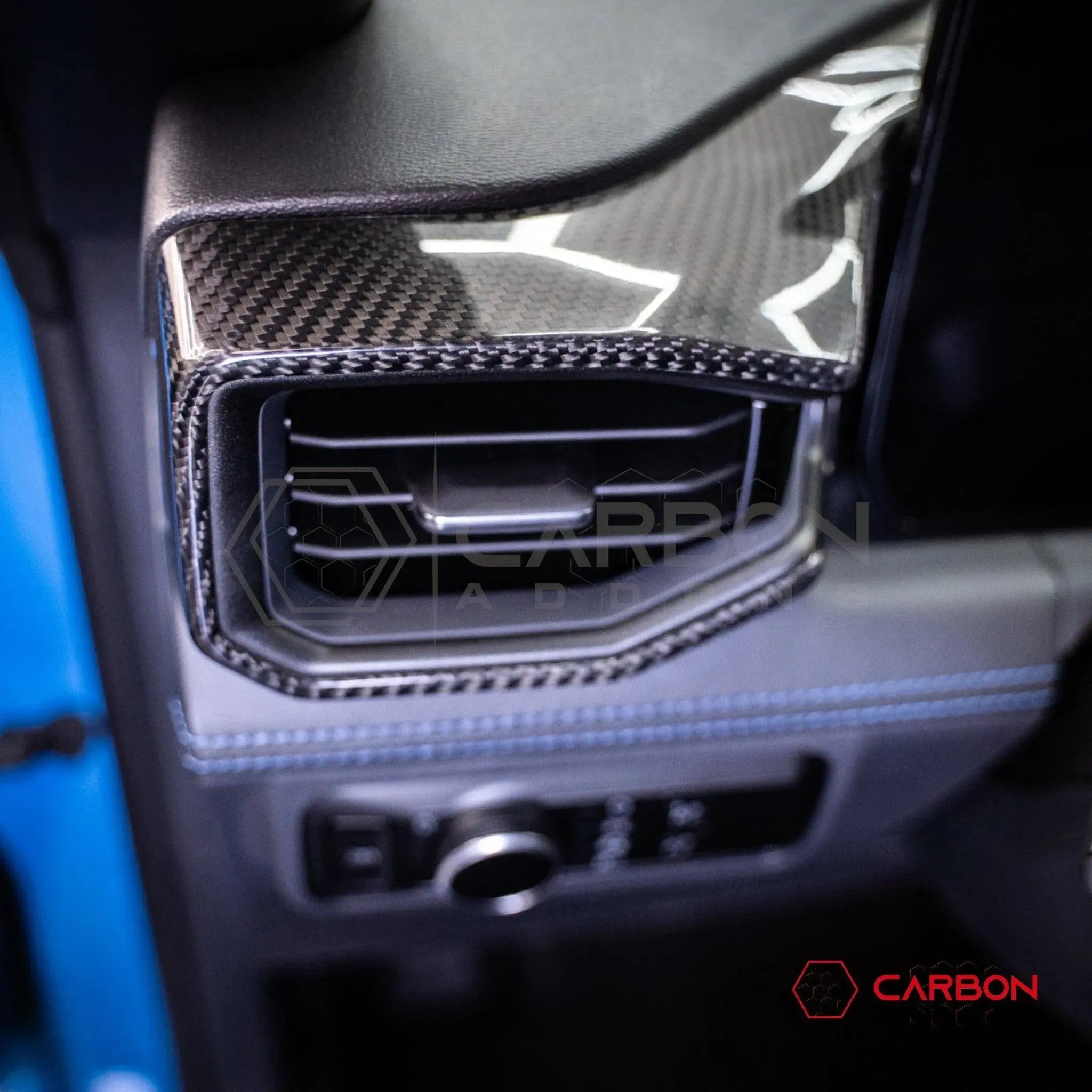 [Coming Soon] 2024-Up S650 Ford Mustang Hard Carbon Fiber Driver Side Dashboard Trim Cover - carbonaddons Carbon Fiber Parts, Accessories, Upgrades, Mods