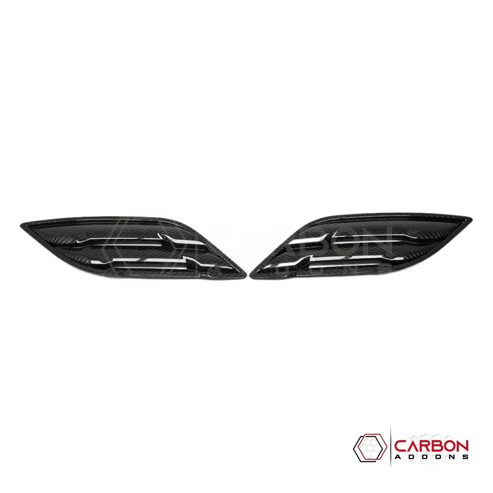 [Coming Soon] Ford F150 2015-2020 Fender Vents Hard Carbon Fiber Cover - carbonaddons Carbon Fiber Parts, Accessories, Upgrades, Mods