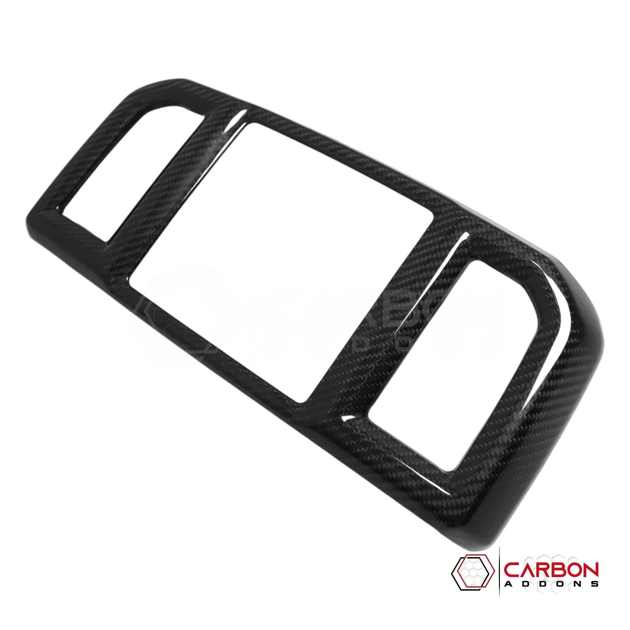 [Coming Soon] Ford F150 2015-2020 Rear Seat AC Vent Trim Hard Carbon Fiber Cover - carbonaddons Carbon Fiber Parts, Accessories, Upgrades, Mods