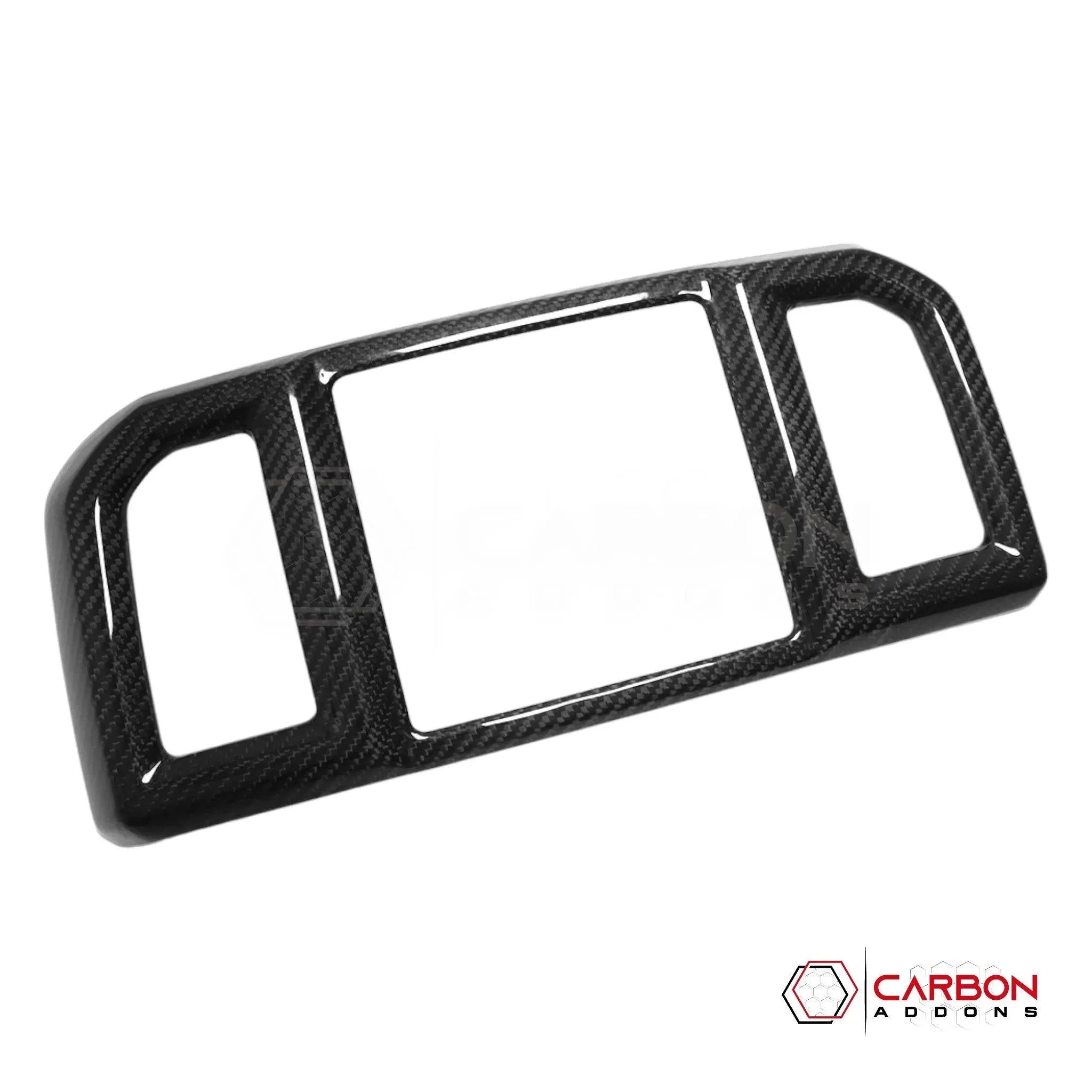 [Coming Soon] Ford F150 2015-2020 Rear Seat AC Vent Trim Hard Carbon Fiber Cover - carbonaddons Carbon Fiber Parts, Accessories, Upgrades, Mods