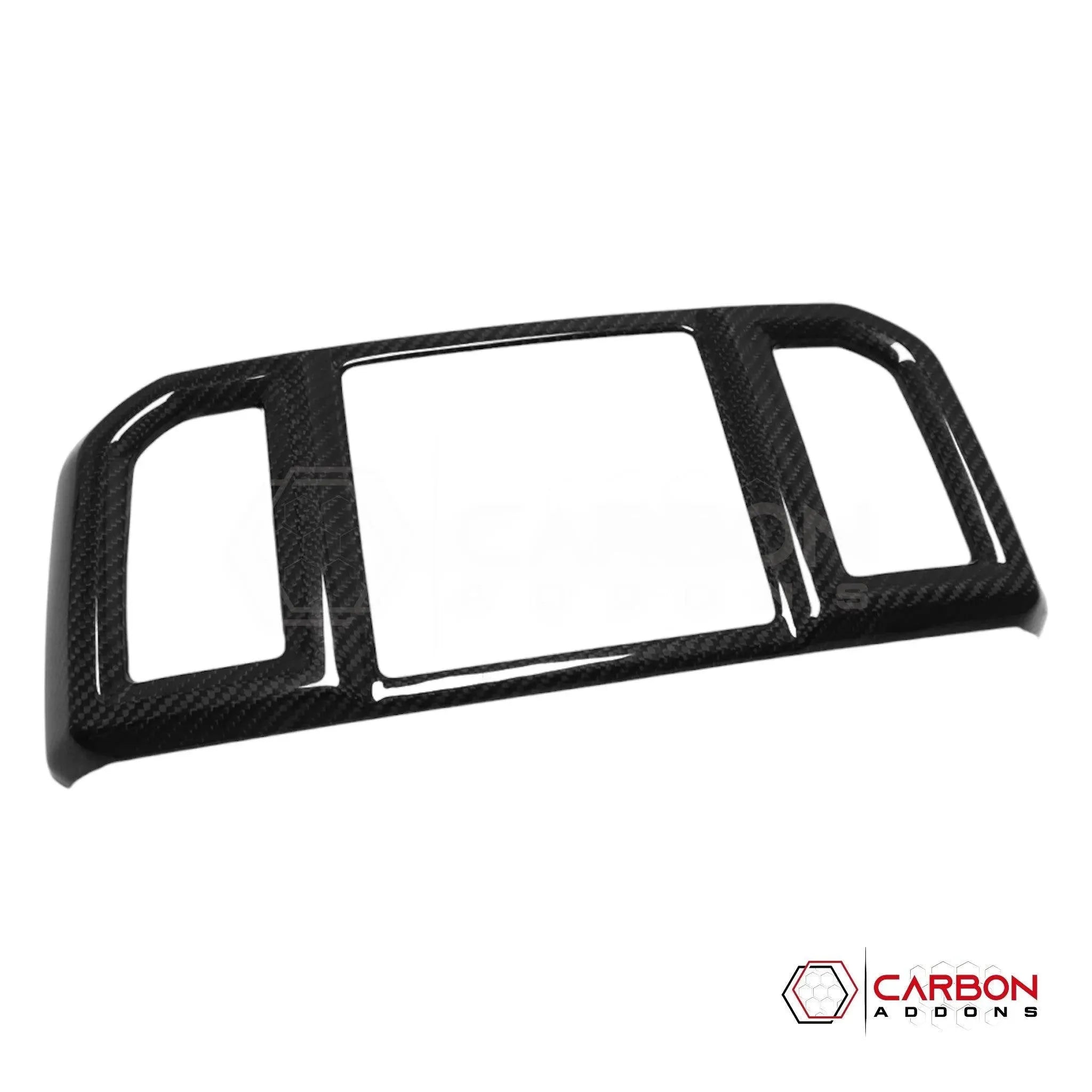 [Coming Soon] Ford F150 2015-2020 Rear Seat AC Vent Trim Hard Carbon Fiber Cover - carbonaddons Carbon Fiber Parts, Accessories, Upgrades, Mods