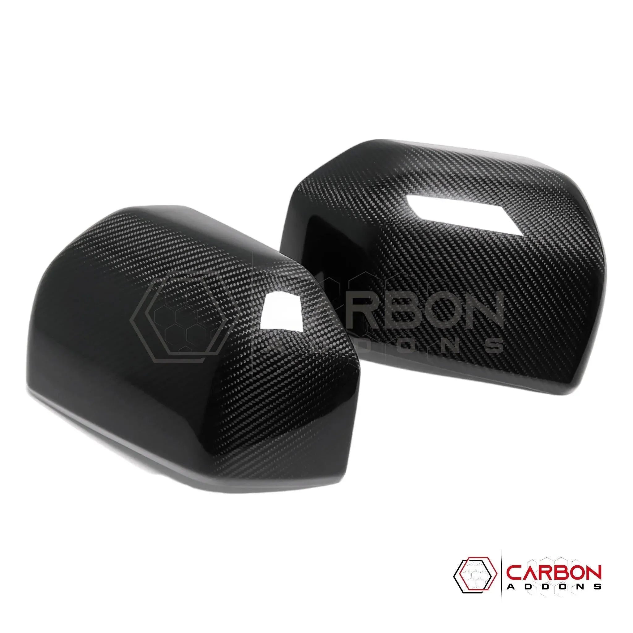 [Coming Soon] Ford F150 2015-2020 Rear View Mirror Hard Carbon Fiber Cover - carbonaddons Carbon Fiber Parts, Accessories, Upgrades, Mods