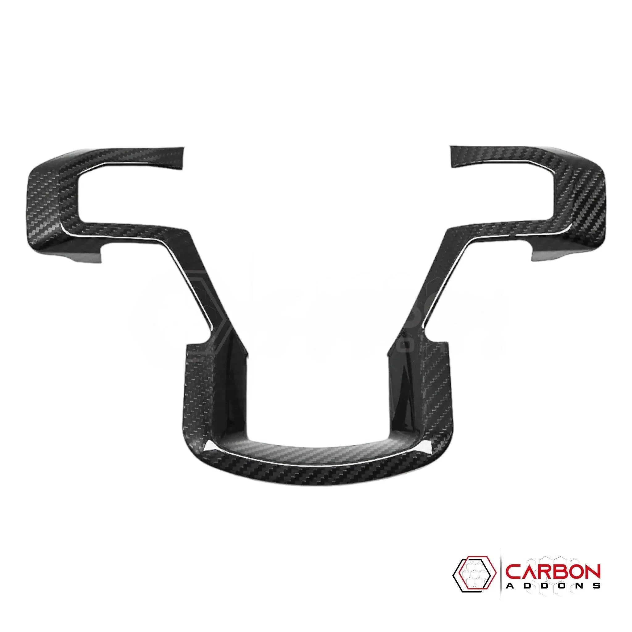 [Coming Soon] Ford F150 2015-2020 Steering Wheel Trim Hard Carbon Fiber Cover - carbonaddons Carbon Fiber Parts, Accessories, Upgrades, Mods