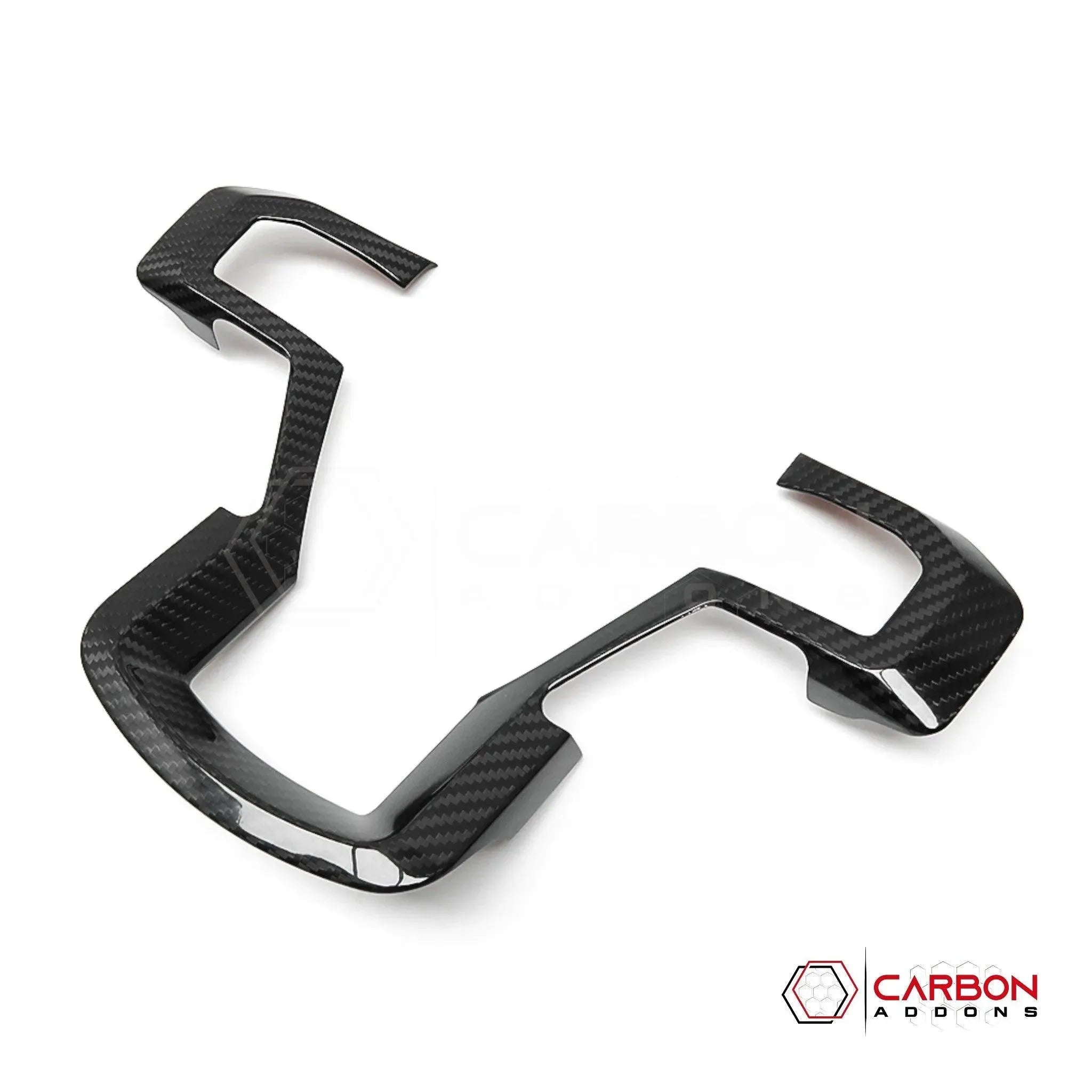 [Coming Soon] Ford F150 2015-2020 Steering Wheel Trim Hard Carbon Fiber Cover - carbonaddons Carbon Fiber Parts, Accessories, Upgrades, Mods
