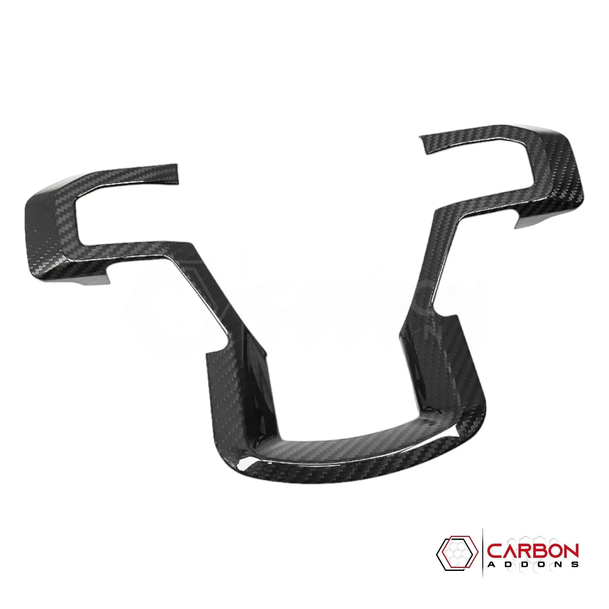 [Coming Soon] Ford F150 2015-2020 Steering Wheel Trim Hard Carbon Fiber Cover - carbonaddons Carbon Fiber Parts, Accessories, Upgrades, Mods