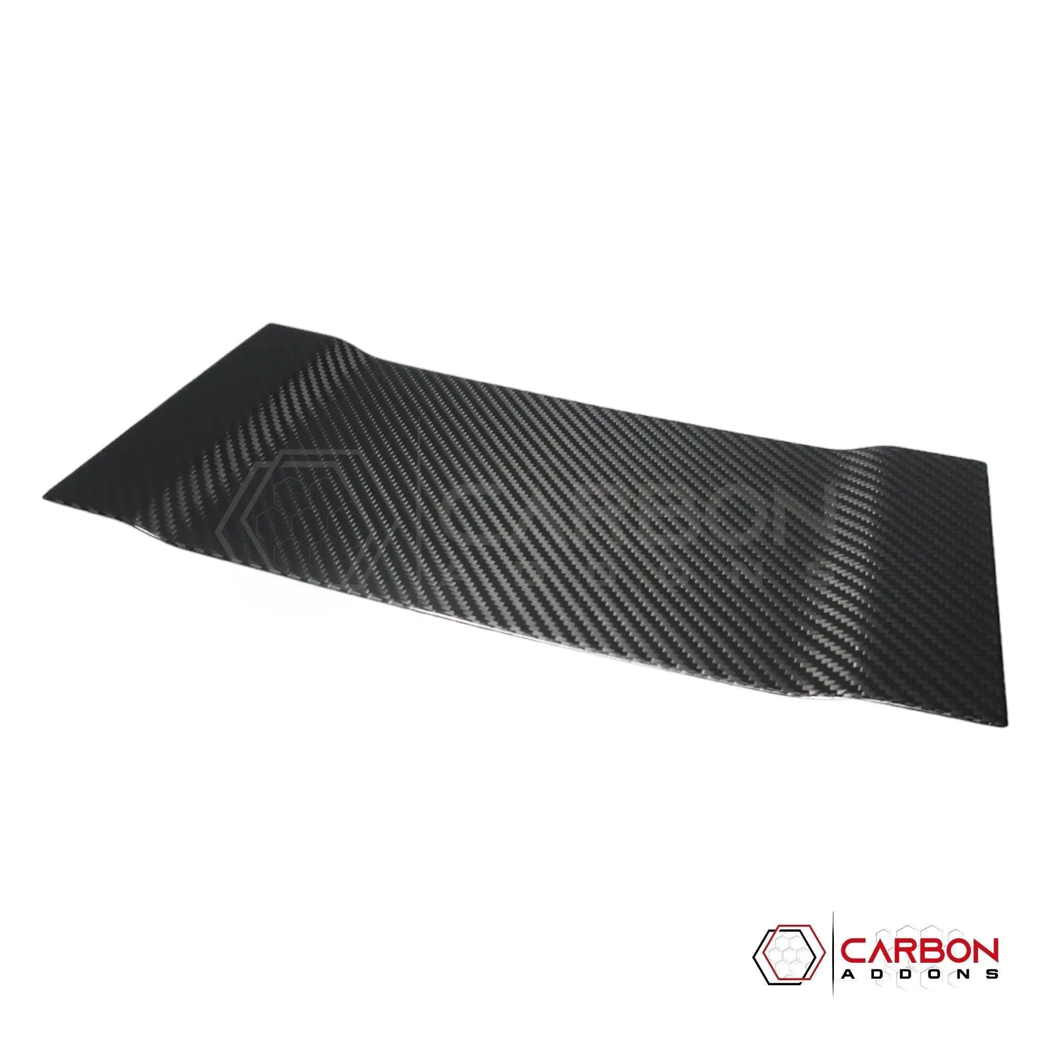 [Coming Soon] Ford F150 2021-Up Center Console Wireless Charger/Coin Tray Hard Carbon Fiber Cover - carbonaddons Carbon Fiber Parts, Accessories, Upgrades, Mods