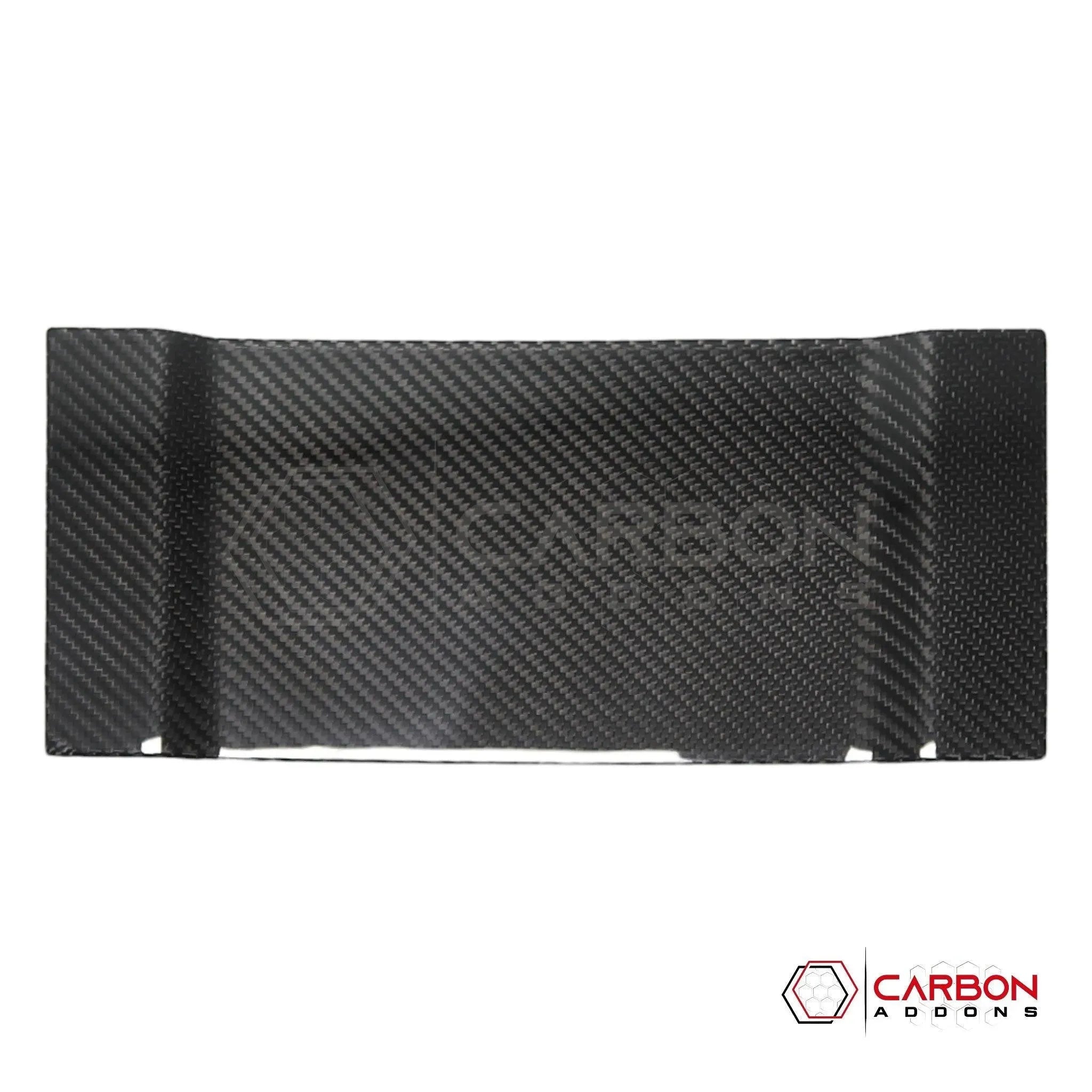 [Coming Soon] Ford F150 2021-Up Center Console Wireless Charger/Coin Tray Hard Carbon Fiber Cover - carbonaddons Carbon Fiber Parts, Accessories, Upgrades, Mods