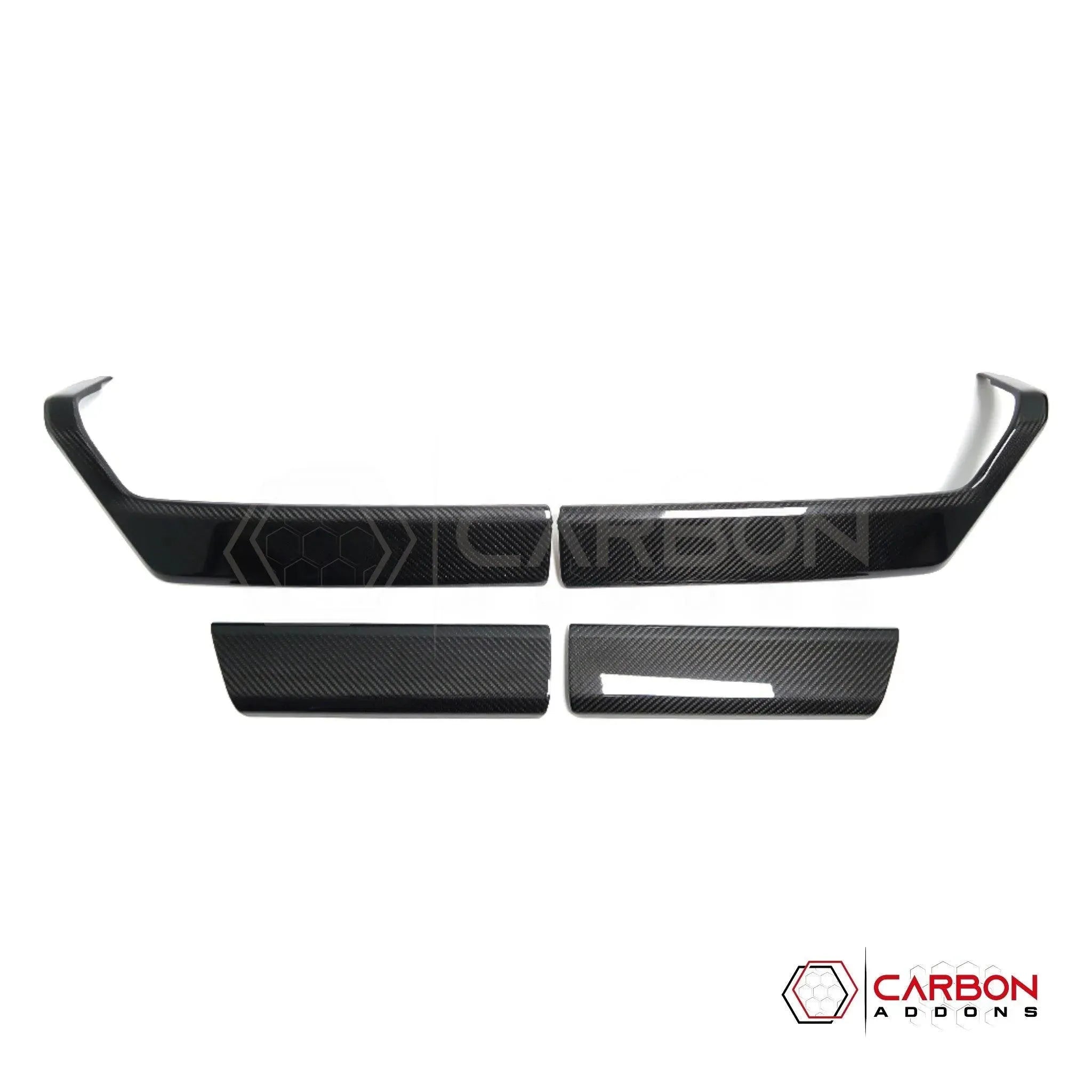 [Coming Soon] Ford F150 2021-Up Door Panel Trim Hard Carbon Fiber Cover - carbonaddons Carbon Fiber Parts, Accessories, Upgrades, Mods