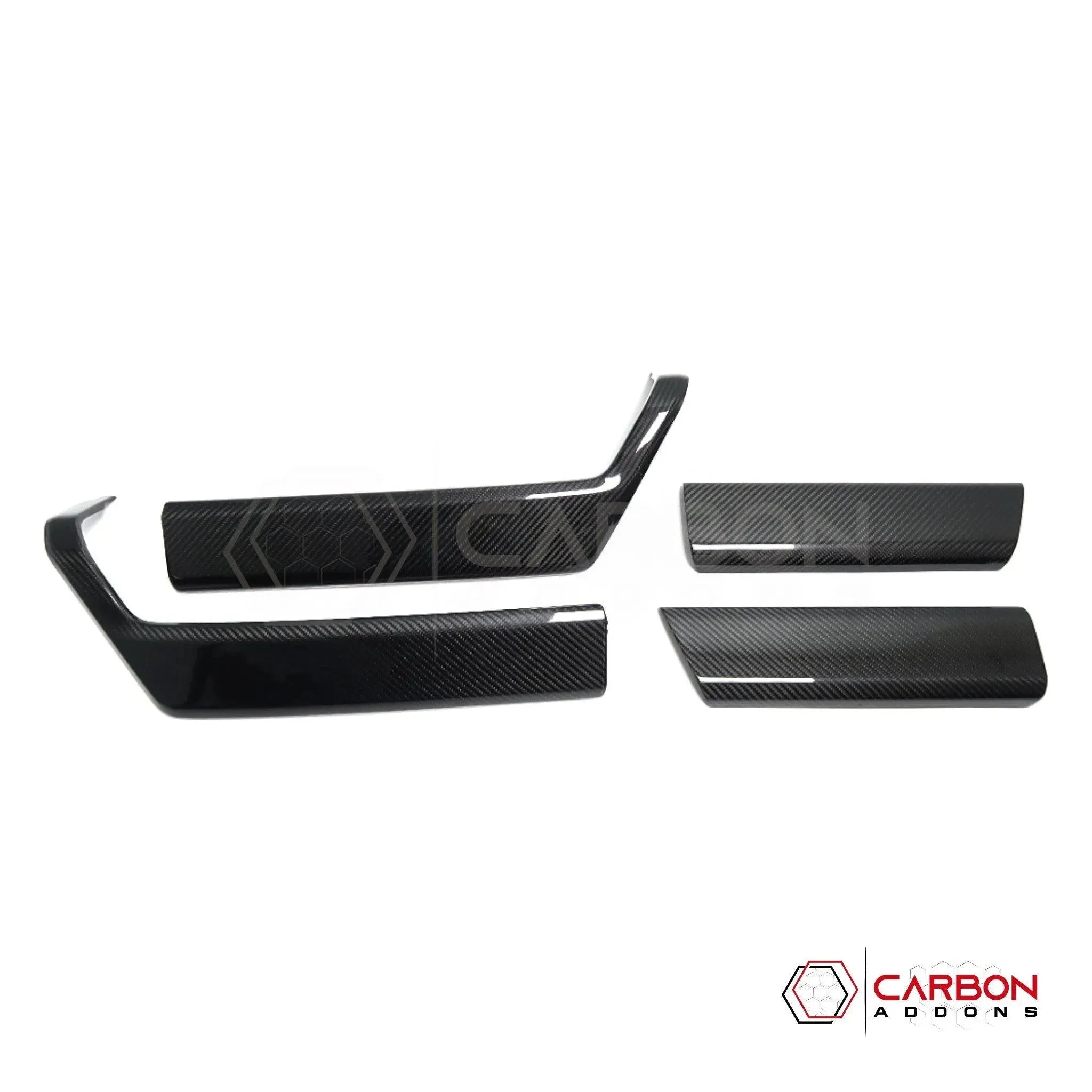 [Coming Soon] Ford F150 2021-Up Door Panel Trim Hard Carbon Fiber Cover - carbonaddons Carbon Fiber Parts, Accessories, Upgrades, Mods