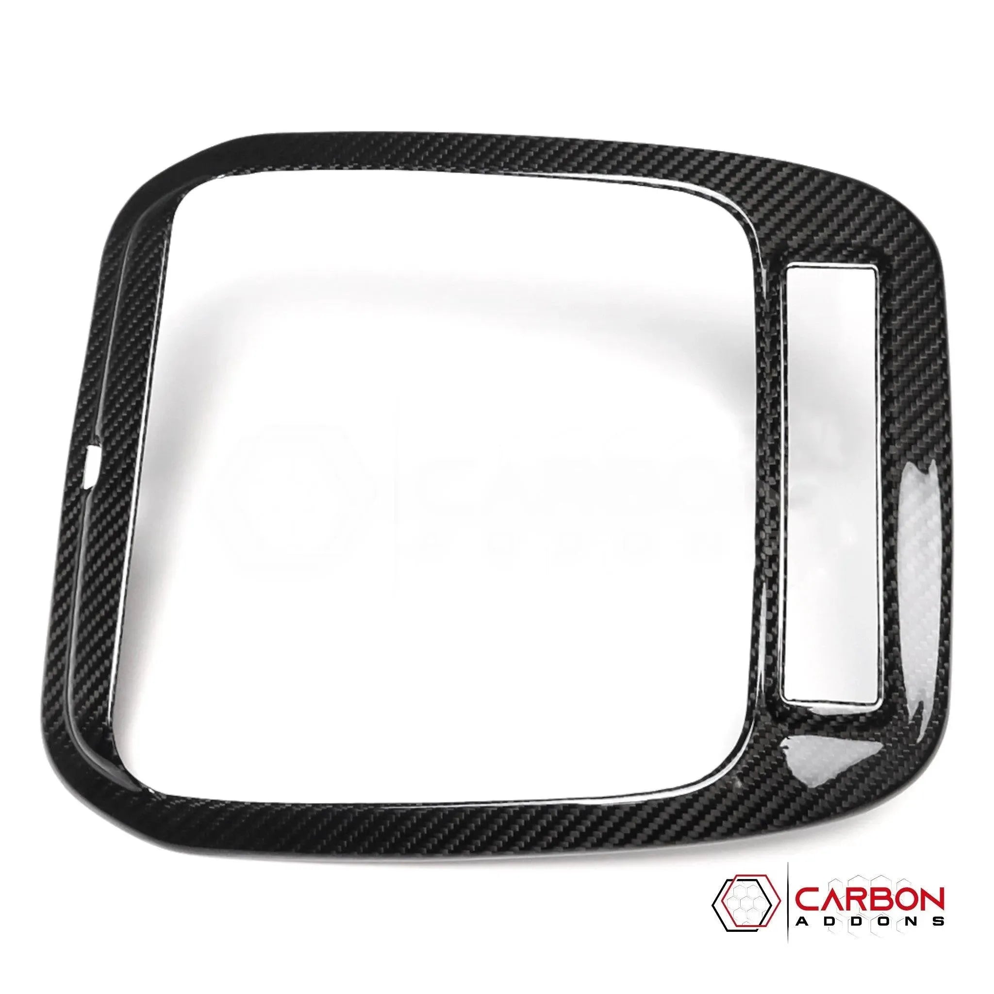 [Coming Soon] Ford F150 2021-Up Overhead Light Trim Hard Carbon Fiber Cover - carbonaddons Carbon Fiber Parts, Accessories, Upgrades, Mods
