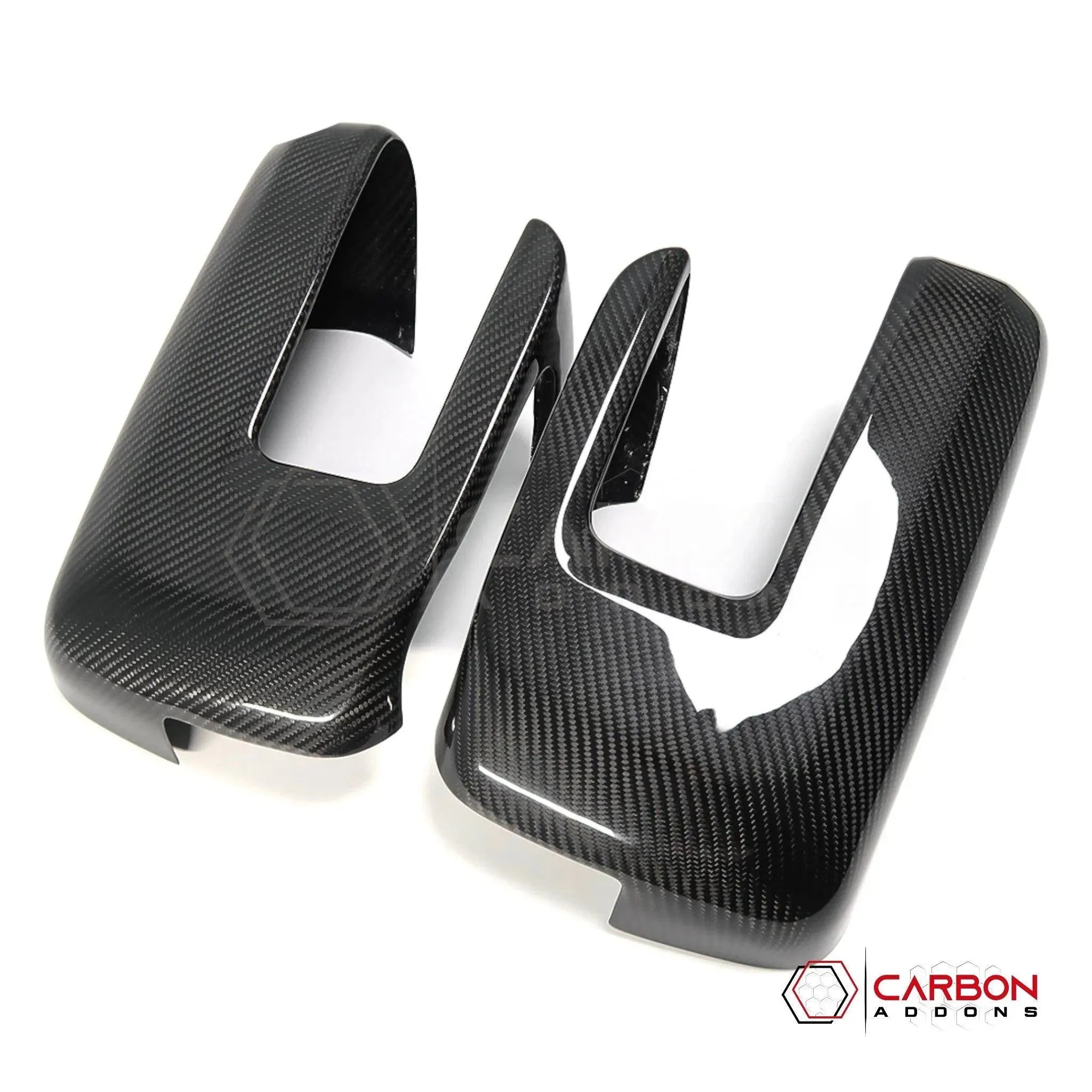 [Coming Soon] Ford F150 2021-Up Side View Mirrors Hard Carbon Fiber Covers - carbonaddons Carbon Fiber Parts, Accessories, Upgrades, Mods