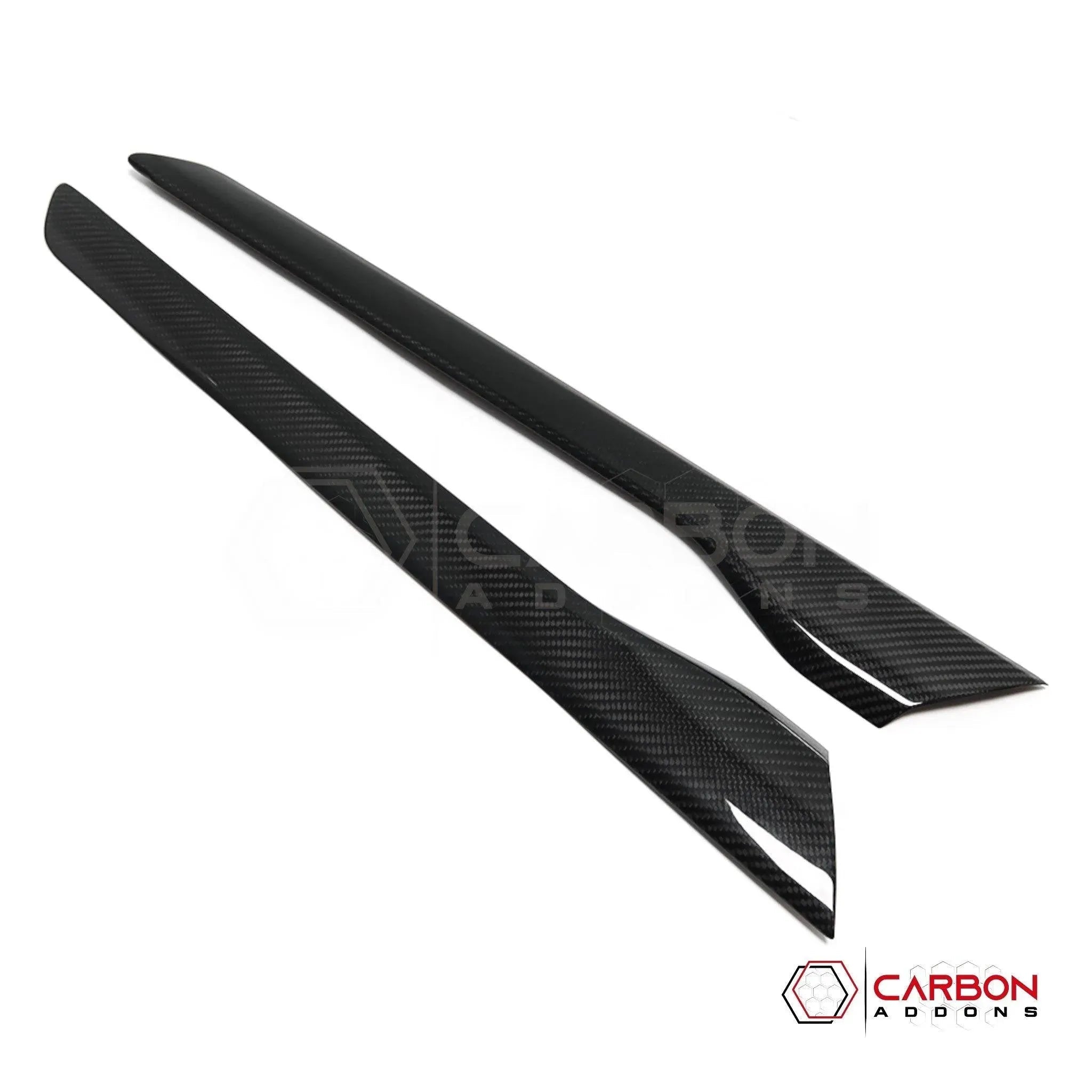[Coming Soon] RAM TRX 2021-2024 Center Console Side Trim Hard Carbon Fiber Cover - carbonaddons Carbon Fiber Parts, Accessories, Upgrades, Mods