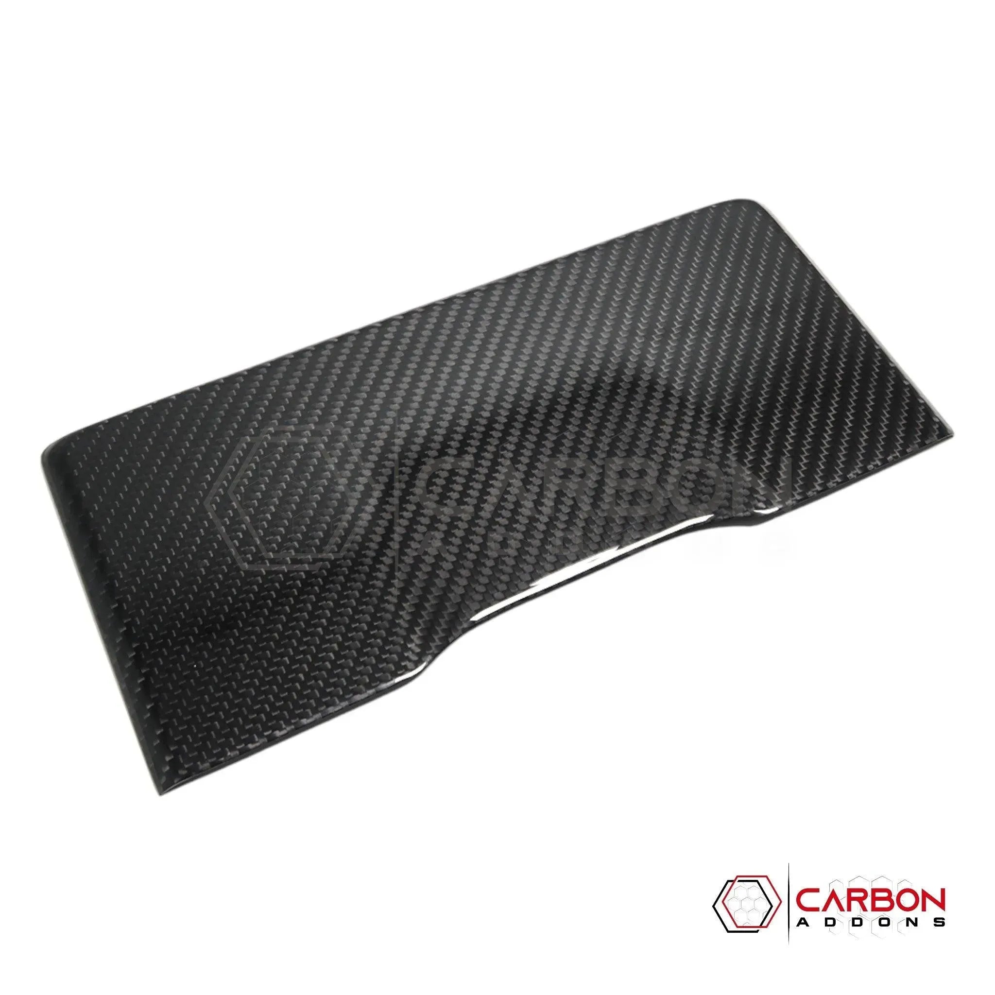 [Coming Soon] RAM TRX 2021-2024 Cup Holder Cover Hard Carbon Fiber Cover - carbonaddons Carbon Fiber Parts, Accessories, Upgrades, Mods