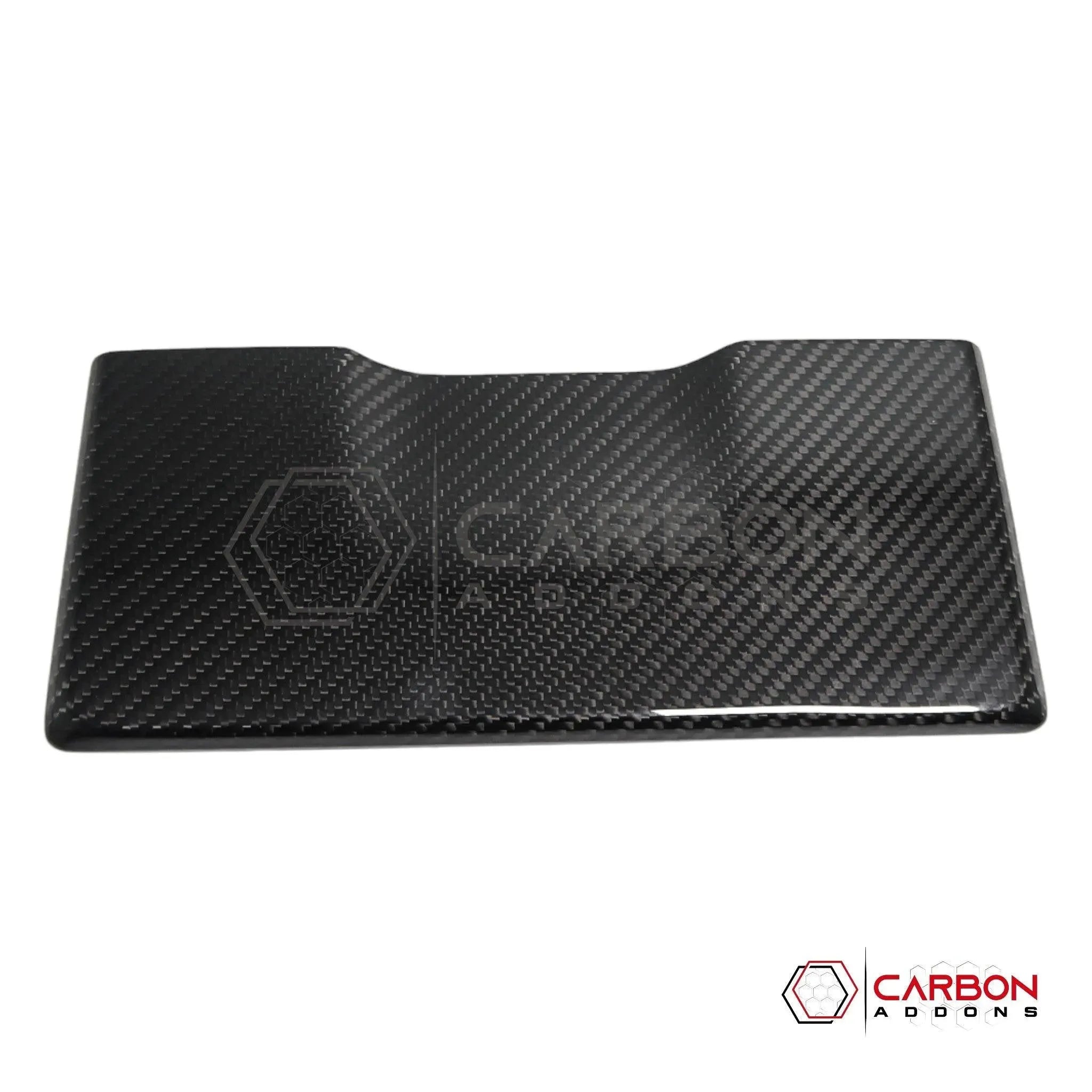 [Coming Soon] RAM TRX 2021-2024 Cup Holder Cover Hard Carbon Fiber Cover - carbonaddons Carbon Fiber Parts, Accessories, Upgrades, Mods