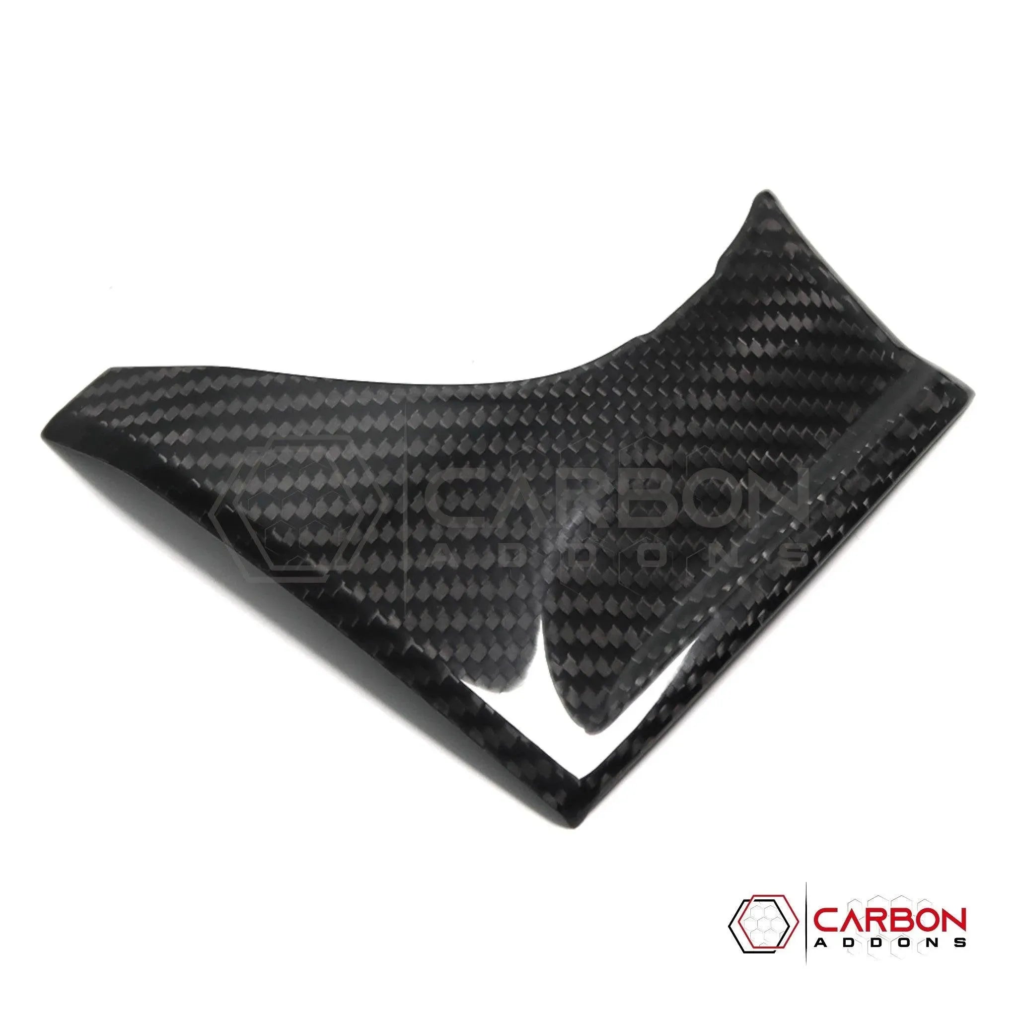 [Coming Soon] RAM TRX 2021-2024 Driver Side Left Dash Trim Hard Carbon Fiber Cover - carbonaddons Carbon Fiber Parts, Accessories, Upgrades, Mods