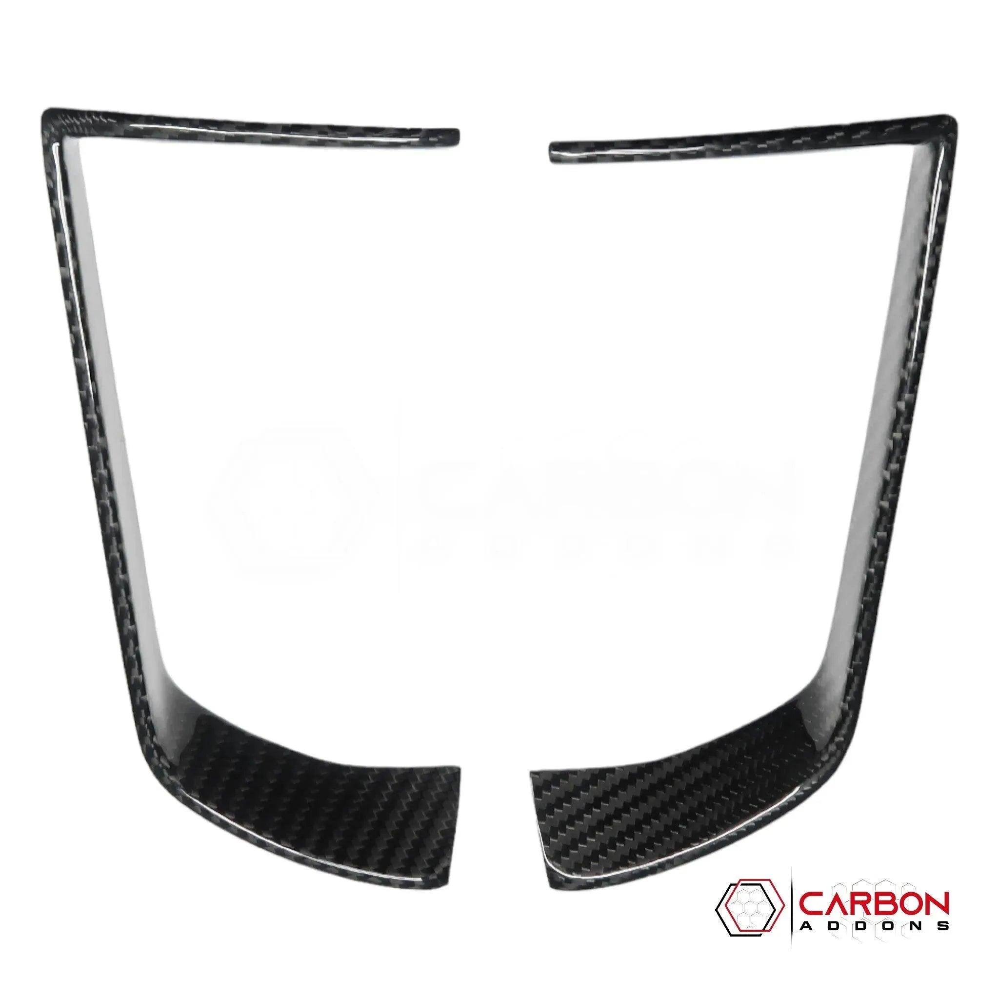 [Coming Soon] RAM TRX 2021-2024 Infotainment Screen AC Vent Trim Hard Carbon Fiber Cover - carbonaddons Carbon Fiber Parts, Accessories, Upgrades, Mods