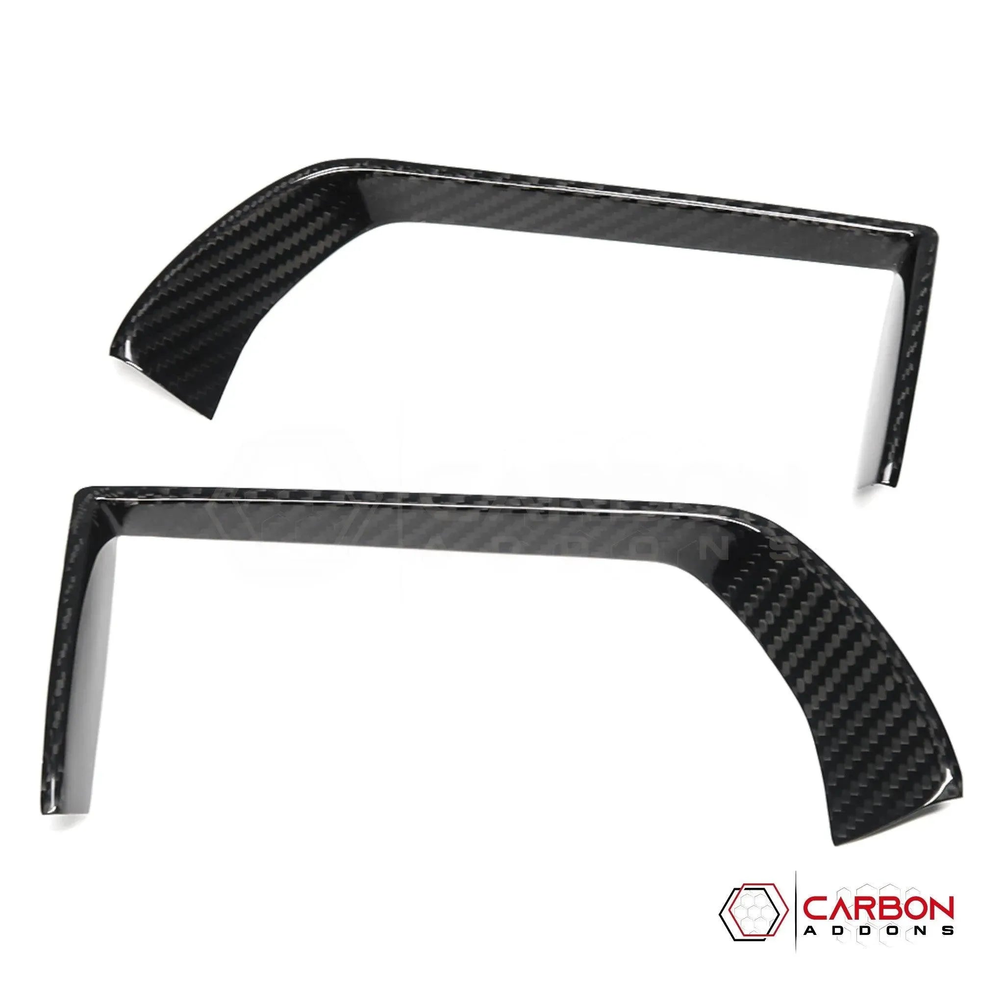 [Coming Soon] RAM TRX 2021-2024 Infotainment Screen AC Vent Trim Hard Carbon Fiber Cover - carbonaddons Carbon Fiber Parts, Accessories, Upgrades, Mods