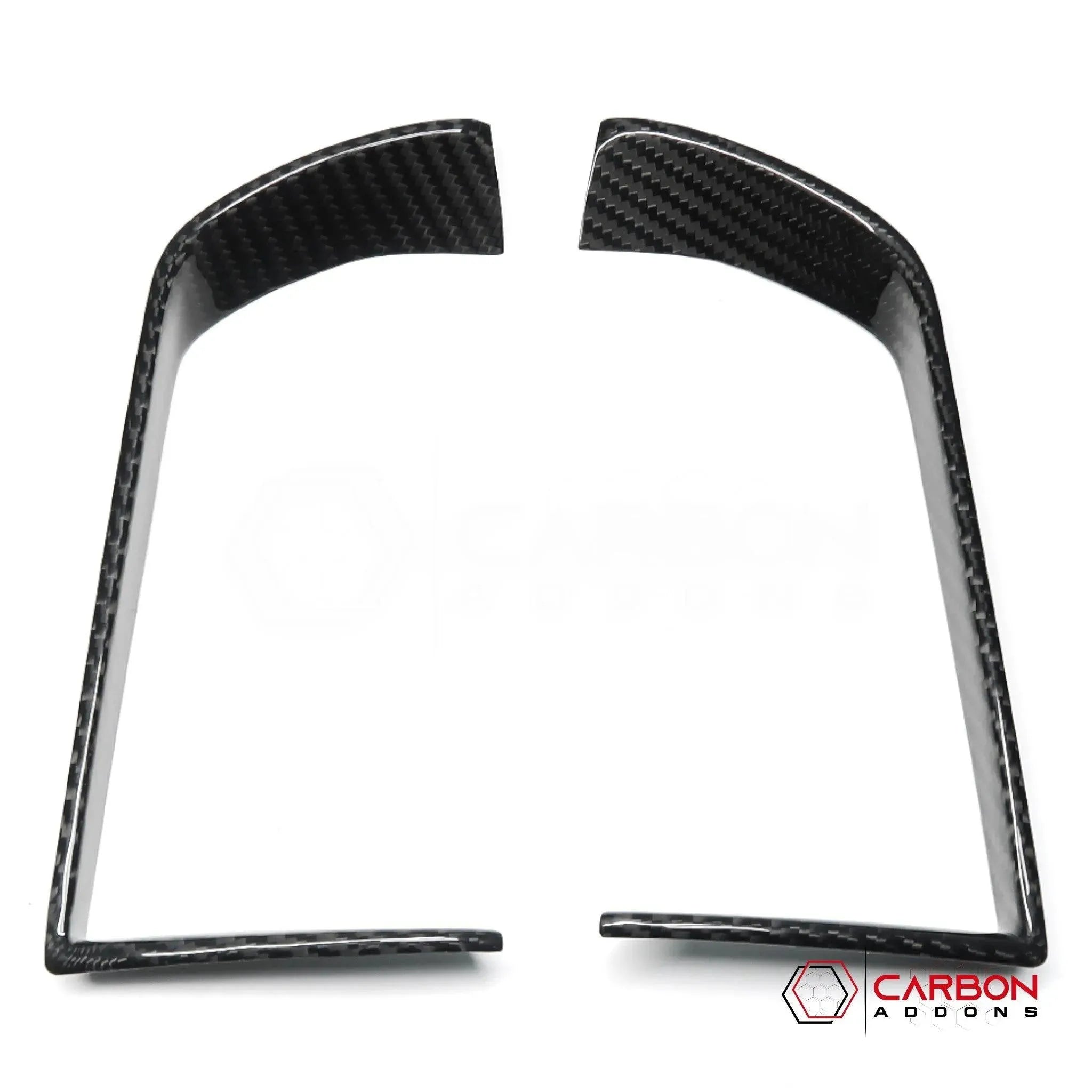 [Coming Soon] RAM TRX 2021-2024 Infotainment Screen AC Vent Trim Hard Carbon Fiber Cover - carbonaddons Carbon Fiber Parts, Accessories, Upgrades, Mods