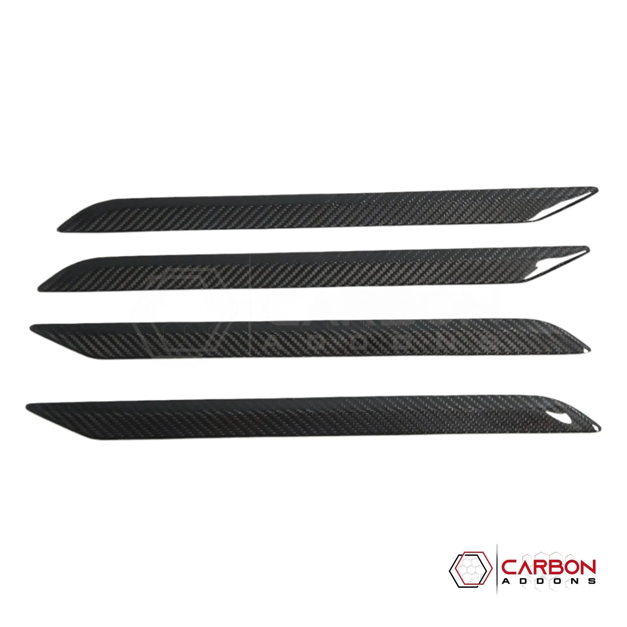 [Coming Soon] RAM TRX 2021-2024 Interior Door Panel Trim Hard Carbon Fiber Cover - carbonaddons Carbon Fiber Parts, Accessories, Upgrades, Mods