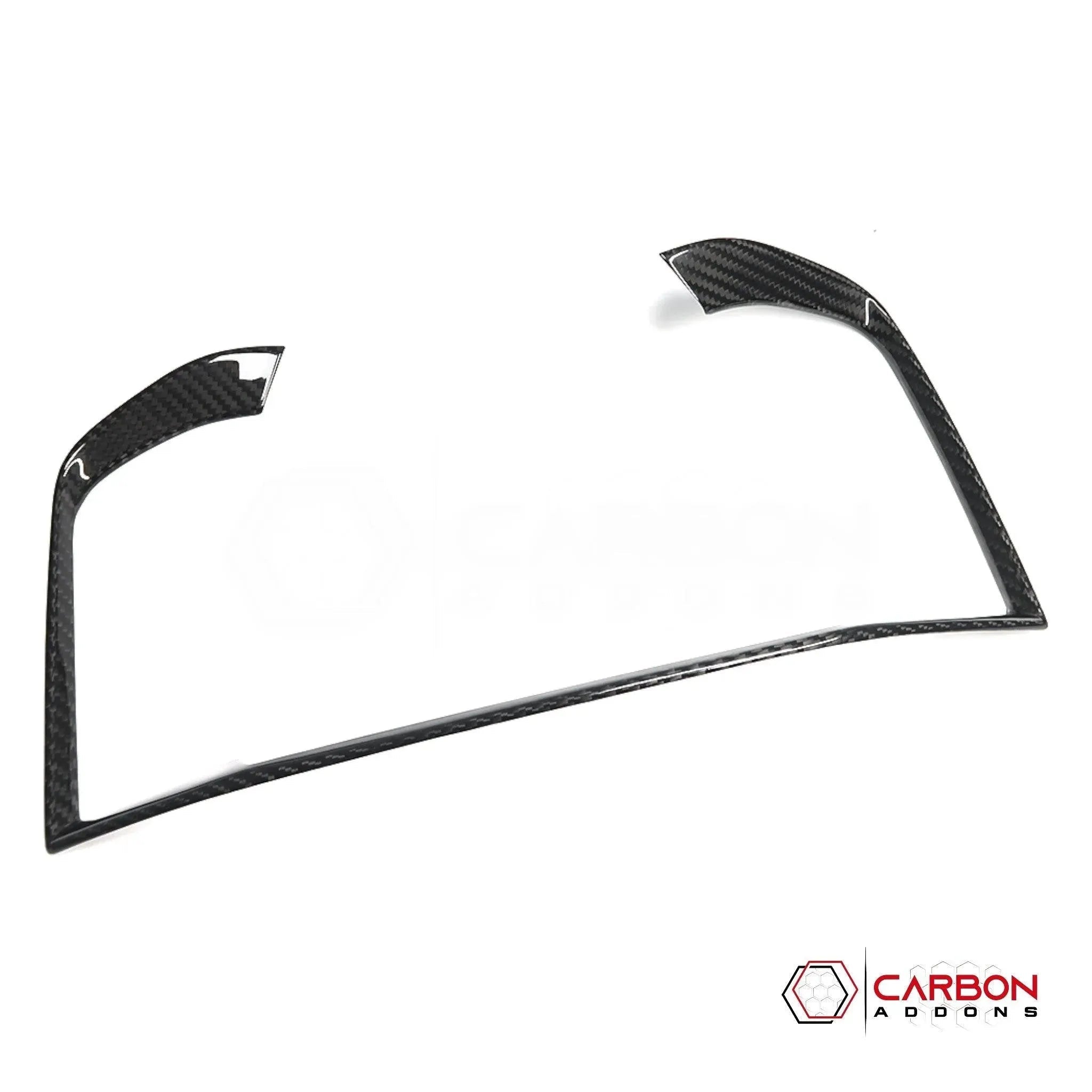 [Coming Soon] RAM TRX 2021-2024 Interior Rear AC Vent Trim Hard Carbon Fiber Cover - carbonaddons Carbon Fiber Parts, Accessories, Upgrades, Mods