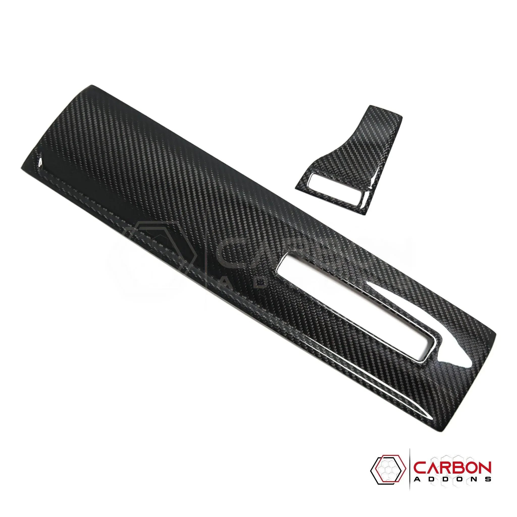 [Coming Soon] RAM TRX 2021-2024 Passenger Side Dashboard Trim Hard Carbon Fiber Cover - carbonaddons Carbon Fiber Parts, Accessories, Upgrades, Mods