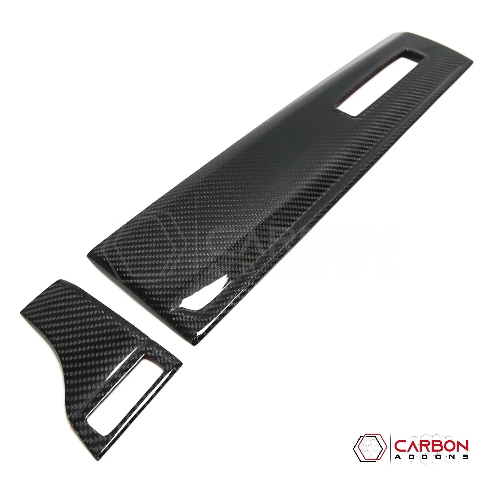 [Coming Soon] RAM TRX 2021-2024 Passenger Side Dashboard Trim Hard Carbon Fiber Cover - carbonaddons Carbon Fiber Parts, Accessories, Upgrades, Mods