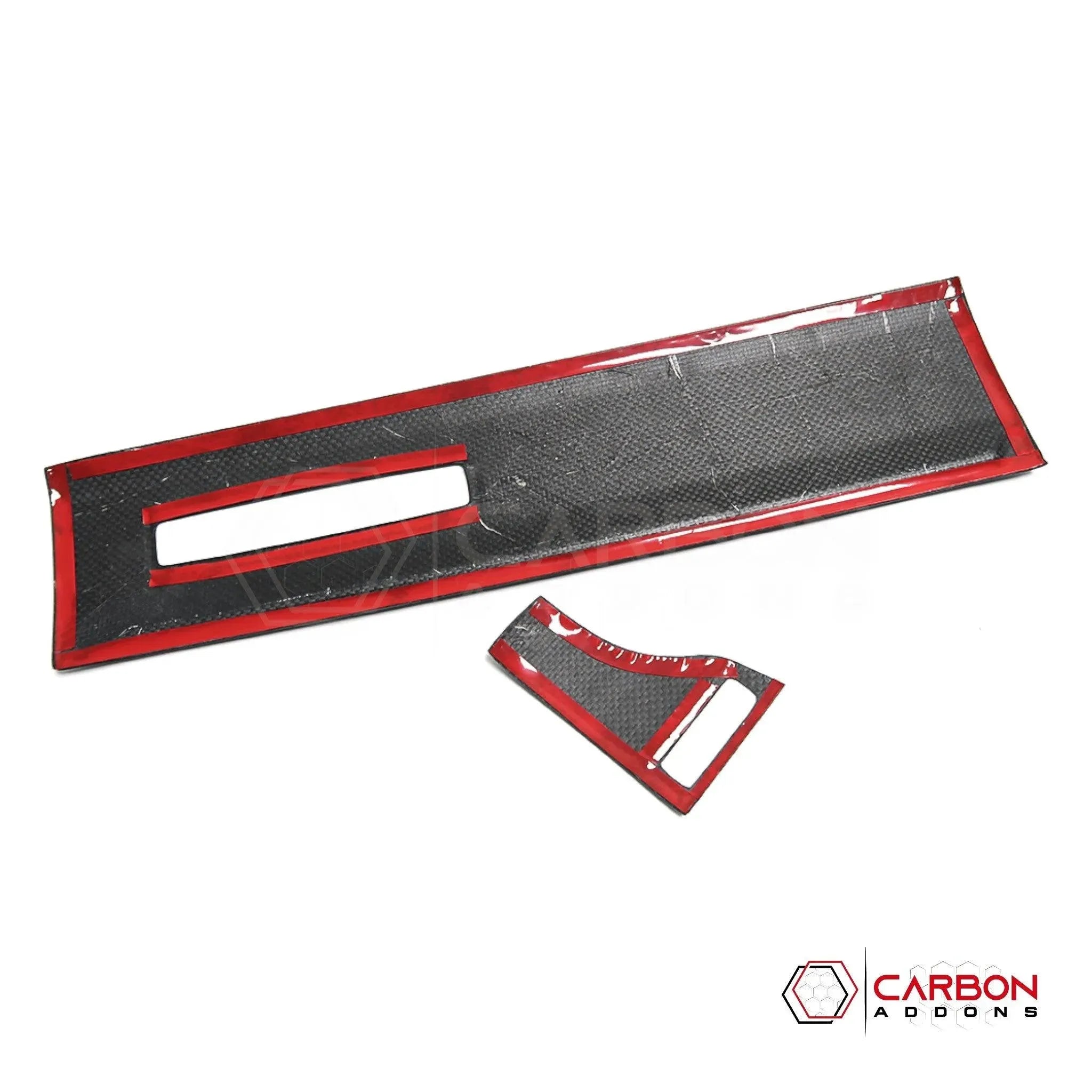 [Coming Soon] RAM TRX 2021-2024 Passenger Side Dashboard Trim Hard Carbon Fiber Cover - carbonaddons Carbon Fiber Parts, Accessories, Upgrades, Mods