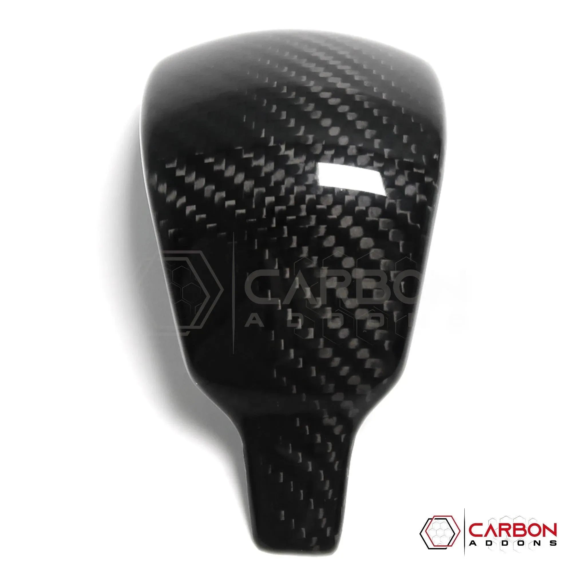 [Coming Soon] RAM TRX 2021-2024 Shift Knob Trim Hard Carbon Fiber Cover - carbonaddons Carbon Fiber Parts, Accessories, Upgrades, Mods