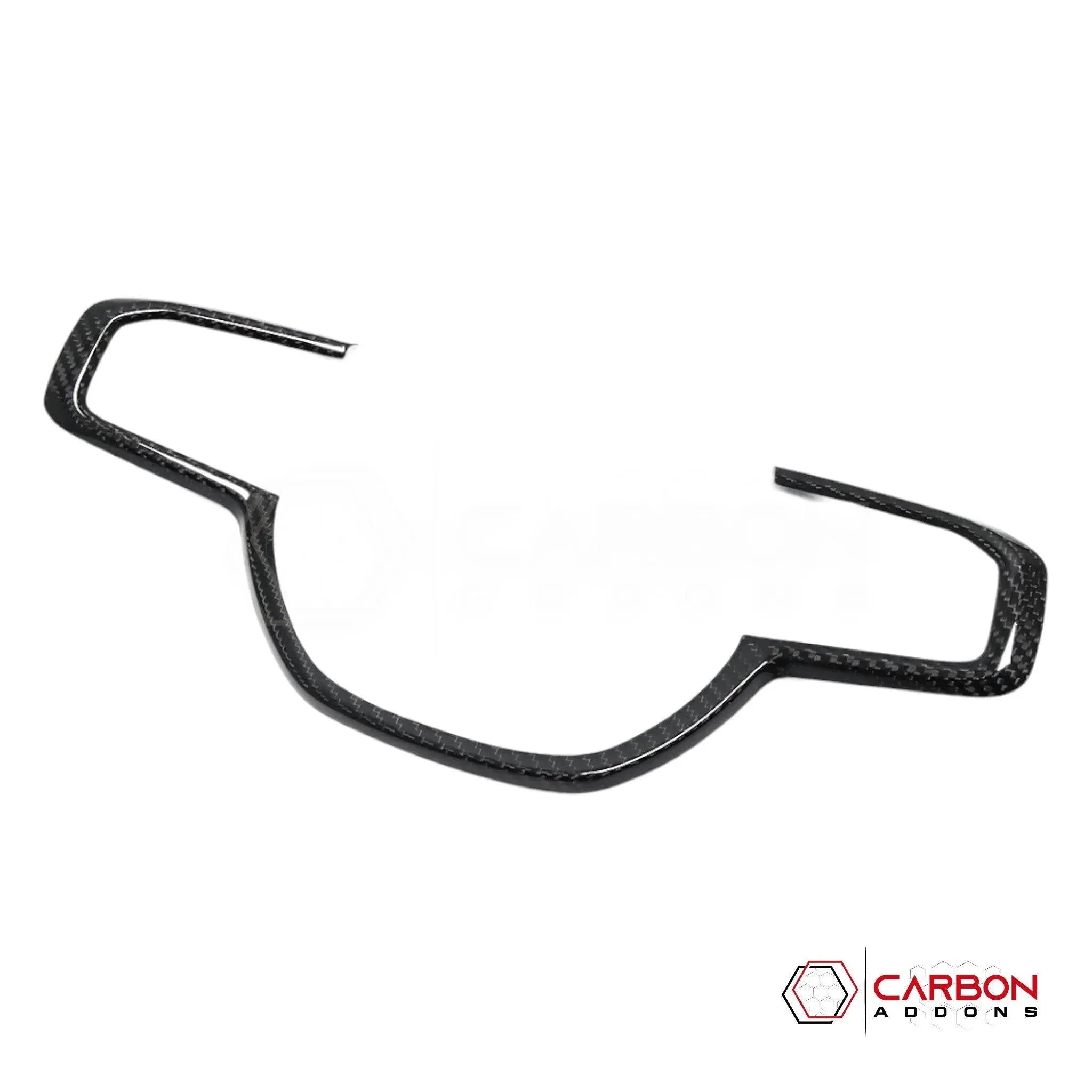 [Coming Soon] RAM TRX 2021-2024 Steering Wheel Button Trim Hard Carbon Fiber Cover - carbonaddons Carbon Fiber Parts, Accessories, Upgrades, Mods