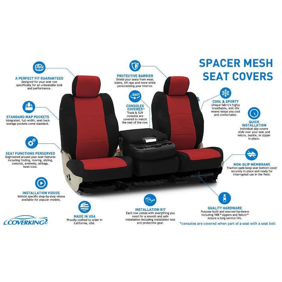Custom Seat Cover Spacer Mesh