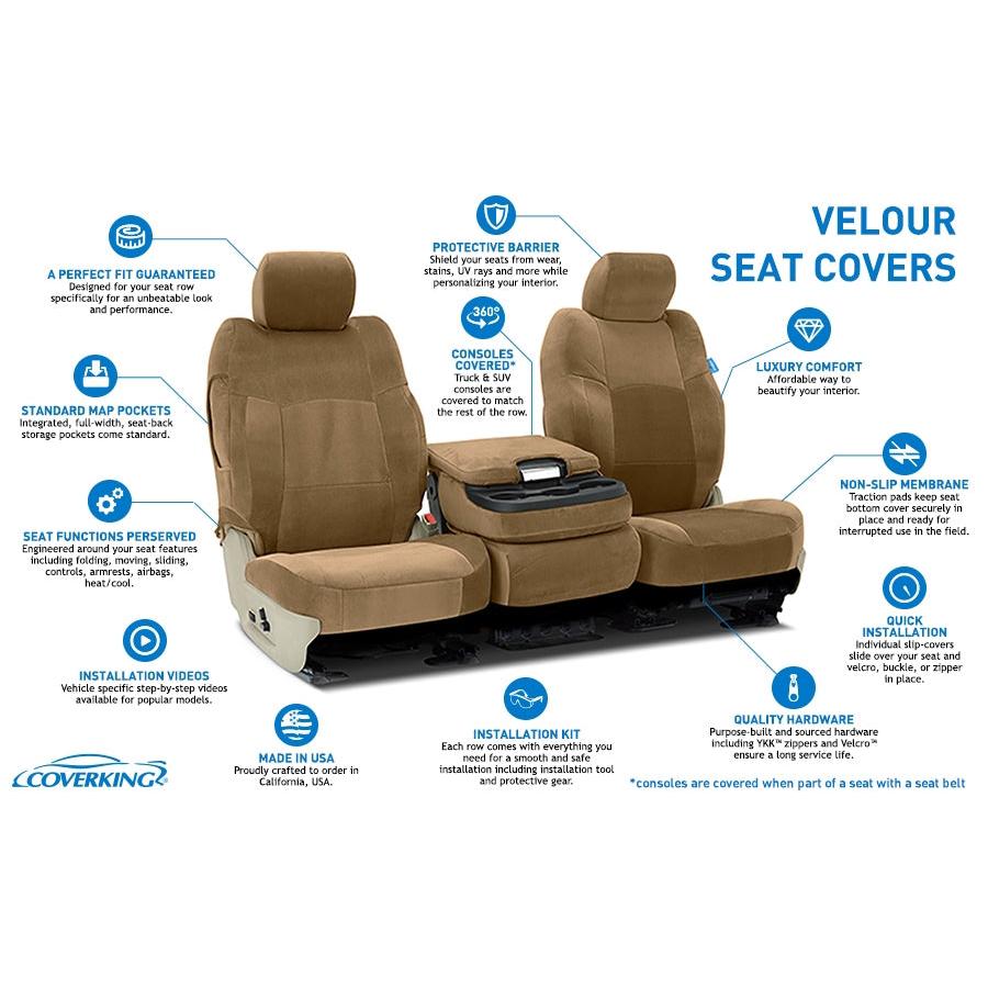 Custom Seat Cover Velour