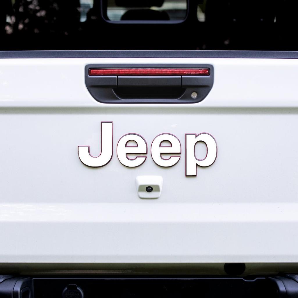 JEEP Gladiator Emblem Overlay Decal Set | Fits 2020+ Jeep Gladiator