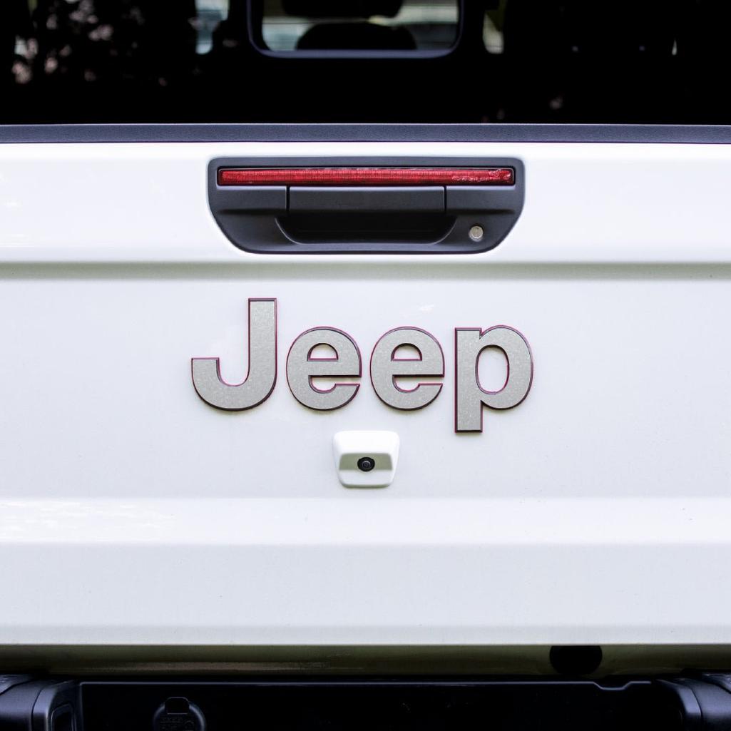 JEEP Gladiator Emblem Overlay Decal Set | Fits 2020+ Jeep Gladiator