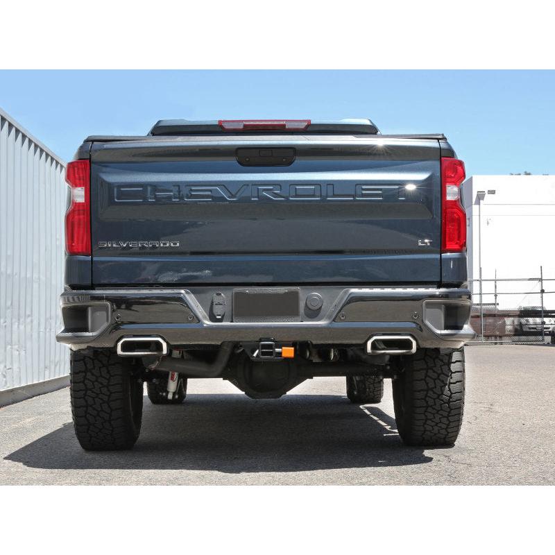 aFe Gemini XV 3in 304 SS Cat-Back Exhaust w/ Cutout 19-21 GM Silverado/Sierra 1500 V8