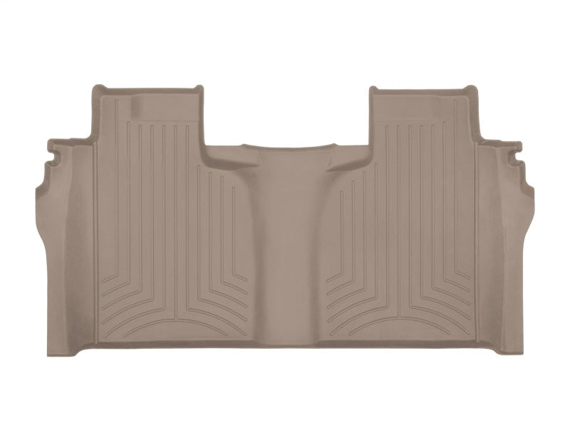 WeatherTech Rear FloorLiner HP Tan for 2019 Chevrolet Silverado 1500 and GMC Sierra 1500