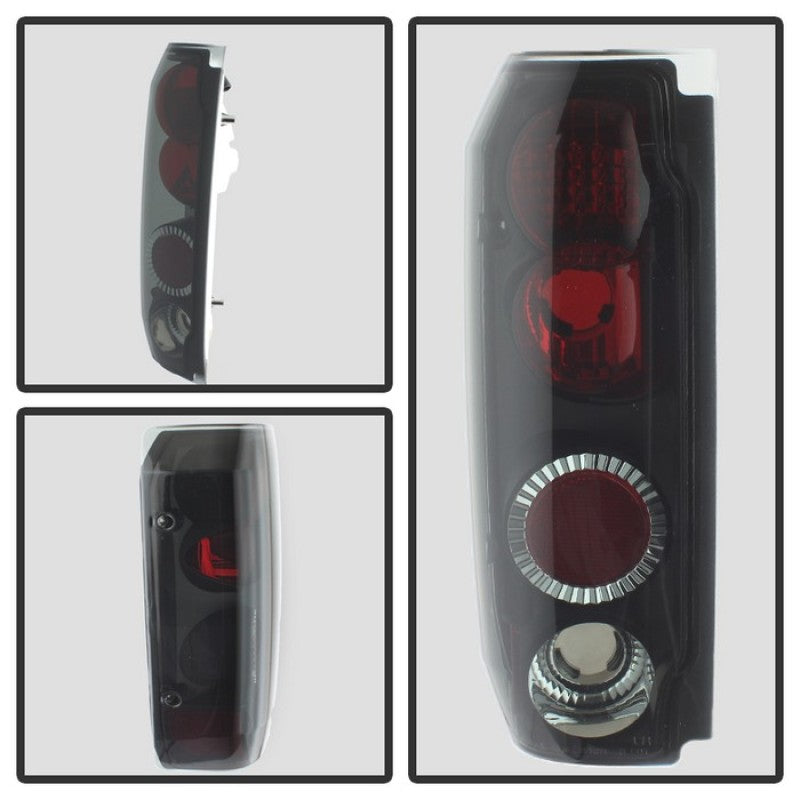 Spyder Ford F150 87-96/Ford Bronco 88-96 Euro Style Tail Lights Black Smoke ALT-YD-FF15089-BSM-SR1 Performance