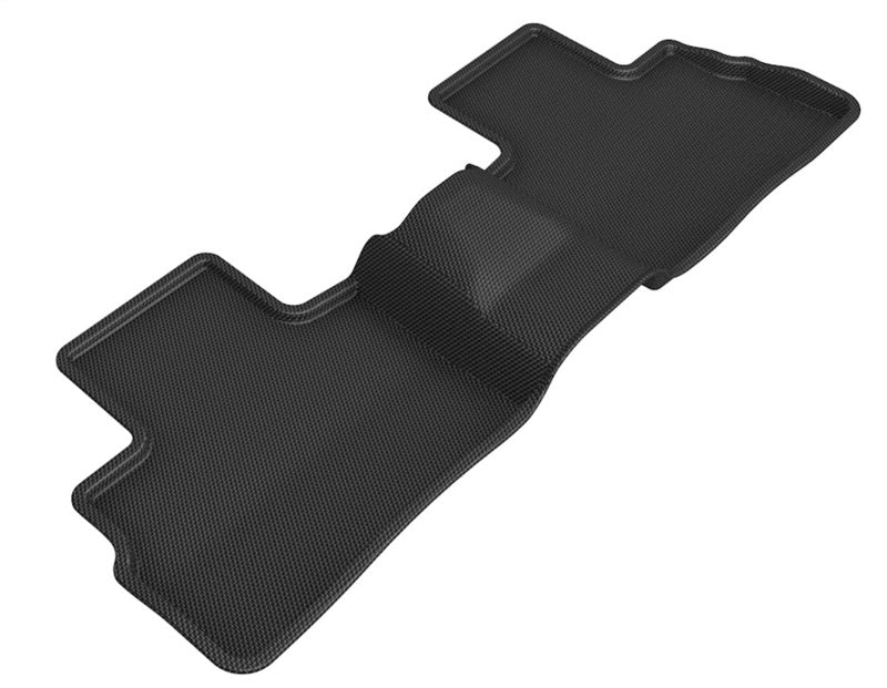 3D Maxpider 20-22 Nissan Sentra Kagu Second Row Floormat - Black-SR1 Performance