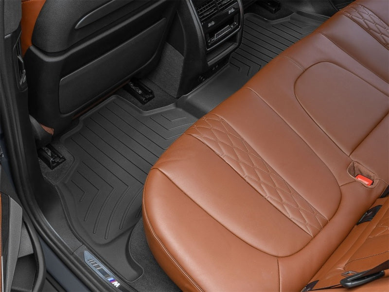 WeatherTech Part 4415072IM Rear FloorLiner HP for BMW X5 (2019-2023) - Black