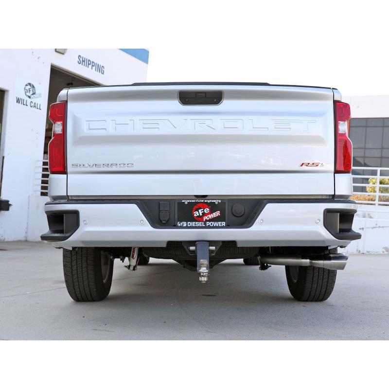 aFe Rebel XD Series 3in 304SS DPF-Back 20-21 GM Trucks L6-3.0L (td) LM2 - Dual Polished Tip-SR1 Performance