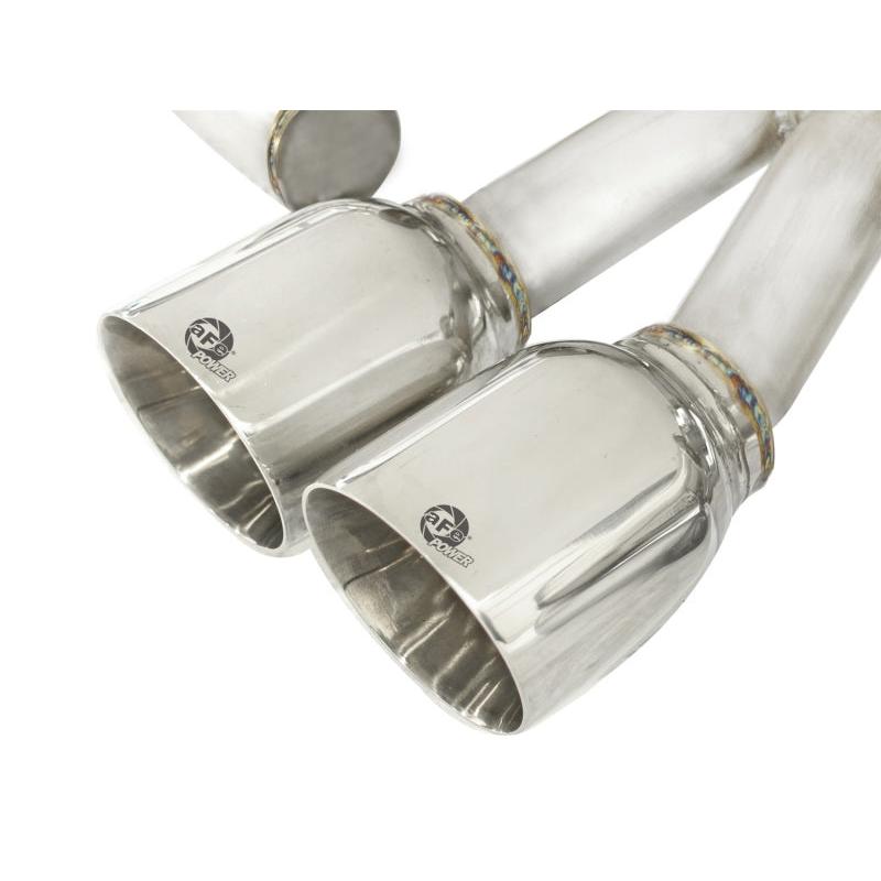 aFe ELITE 05-12 Porsche Boxster S (987.1-987.2) H6 3.4L 304SS Dual Cat-Back w/Dual Polished Tip Exht-SR1 Performance