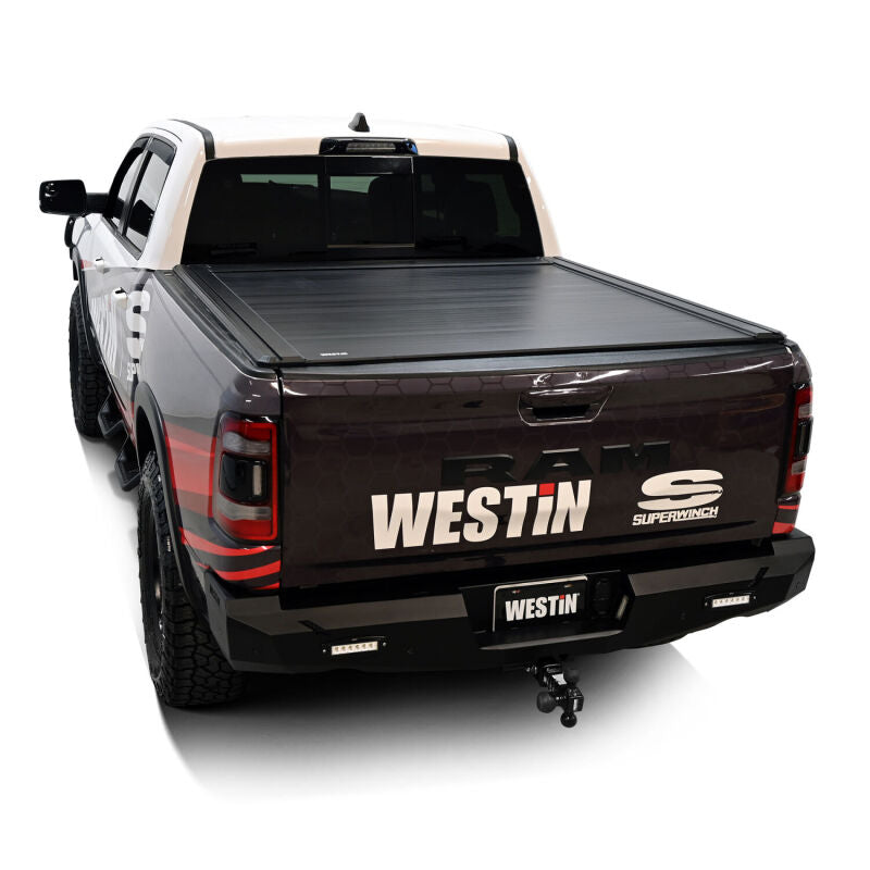 Westin 19-26 RAM 1500 New Body 5ft 7in (67in) Bed Electric Retractable Tonneau Cover - Black