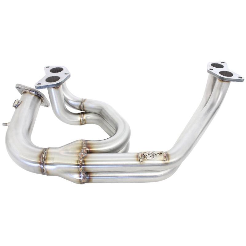 aFe Power Twisted Steel Long Tube Header 02-19 Subaru Impreza WRX/STI/Legacy (Unequal Length)-SR1 Performance